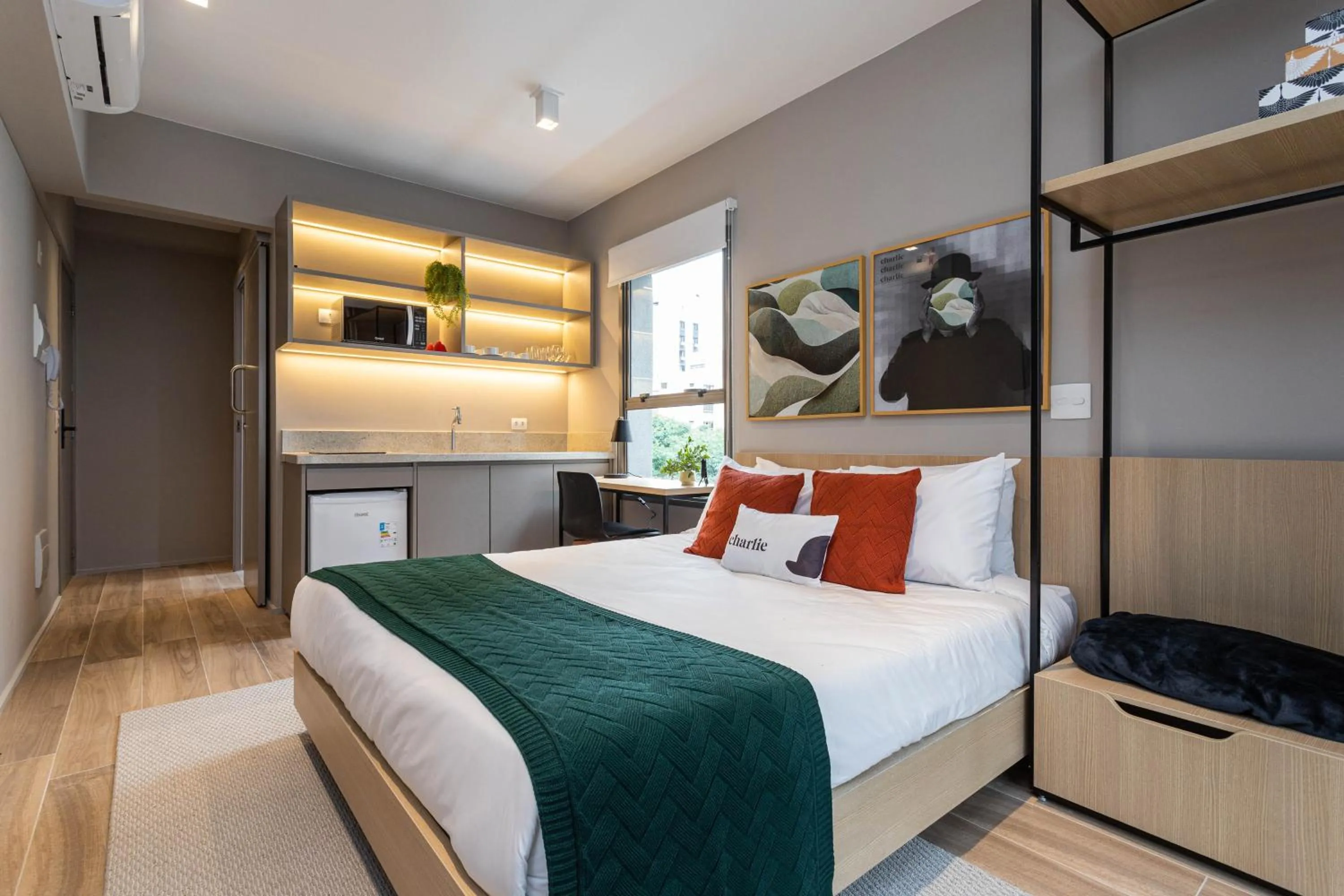 Bed in Charlie Haddock Jardim Paulista