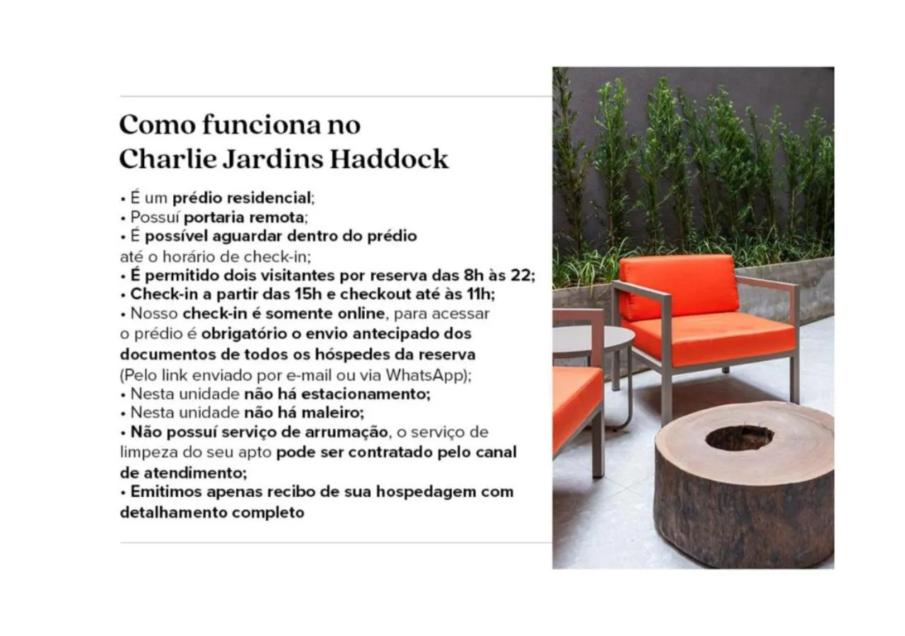 Text overlay in Charlie Haddock Jardim Paulista