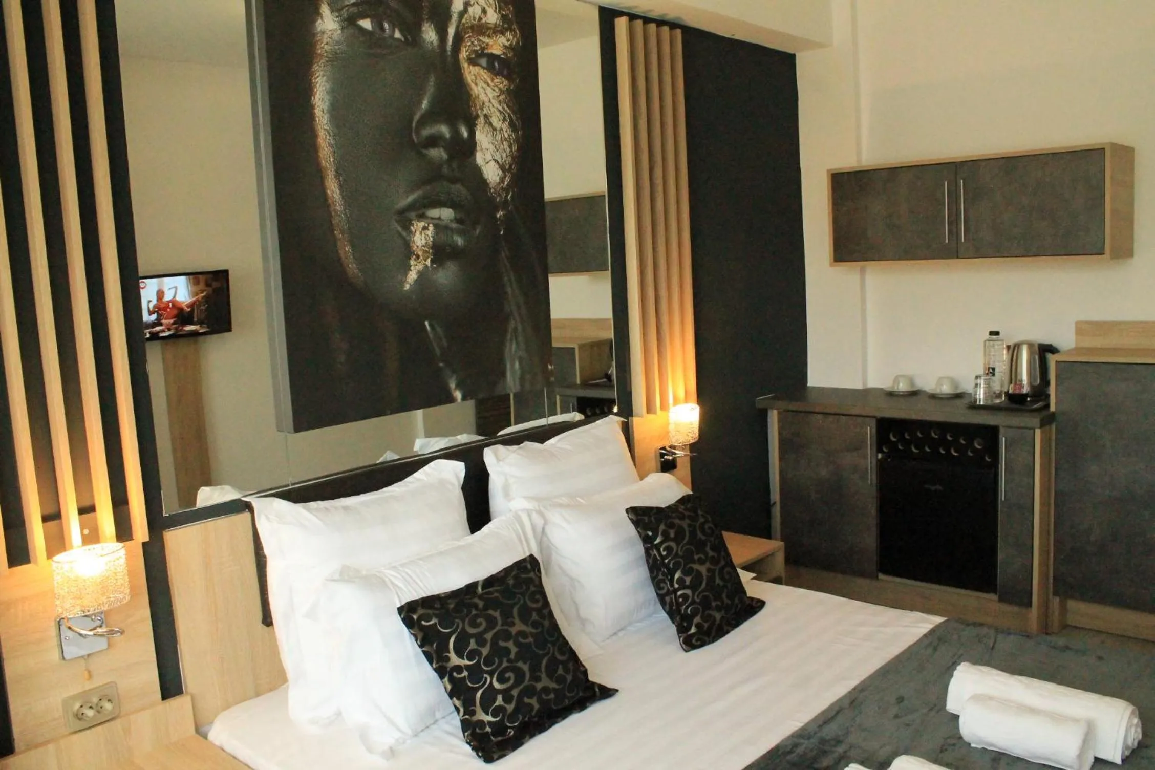 Coffee/tea facilities, Bed in TheLine