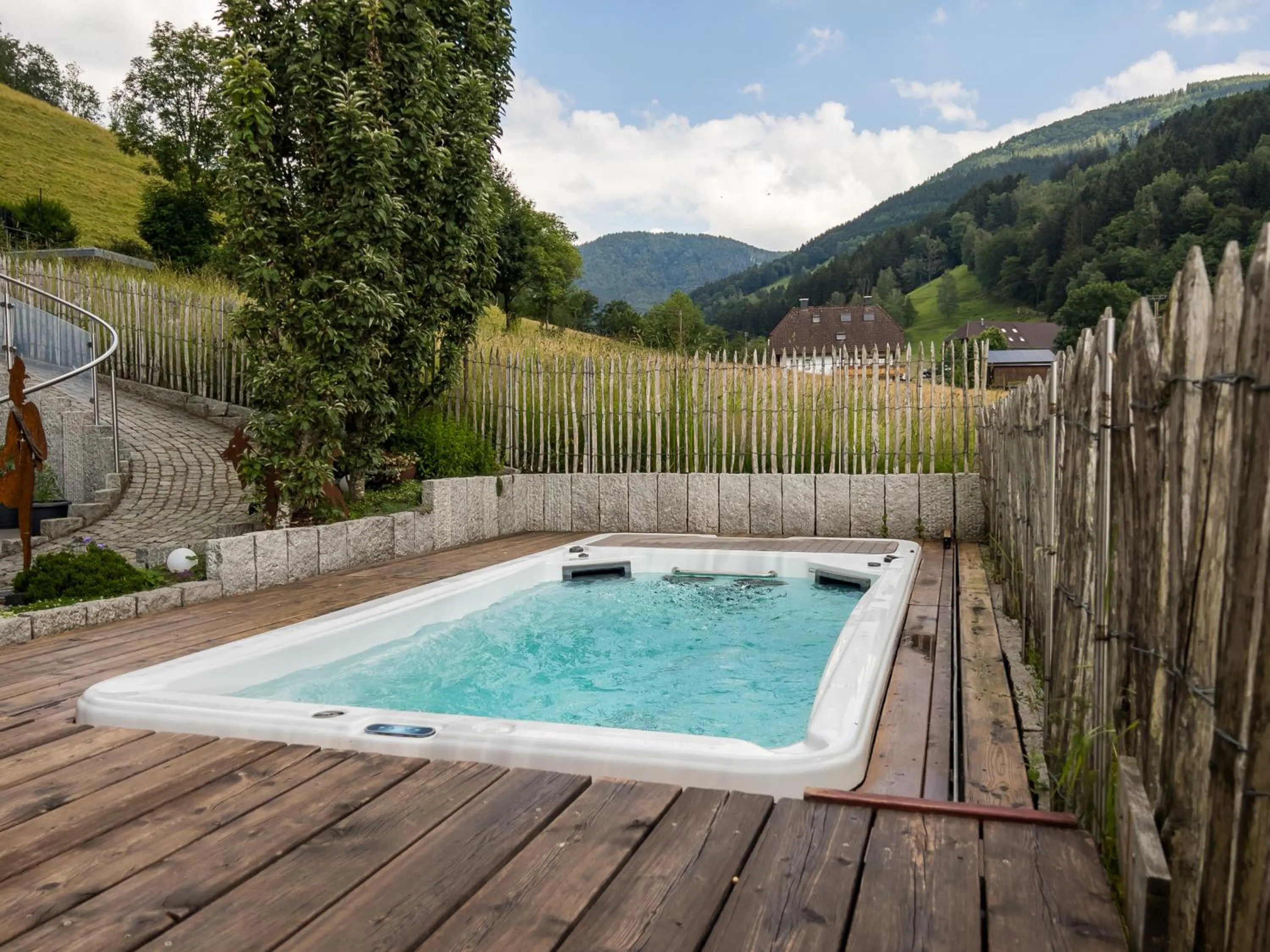 Swimming pool in Ferienwohnung Hohe Stein I Wellnessbereich I Schwarzwald I ZeiTraum