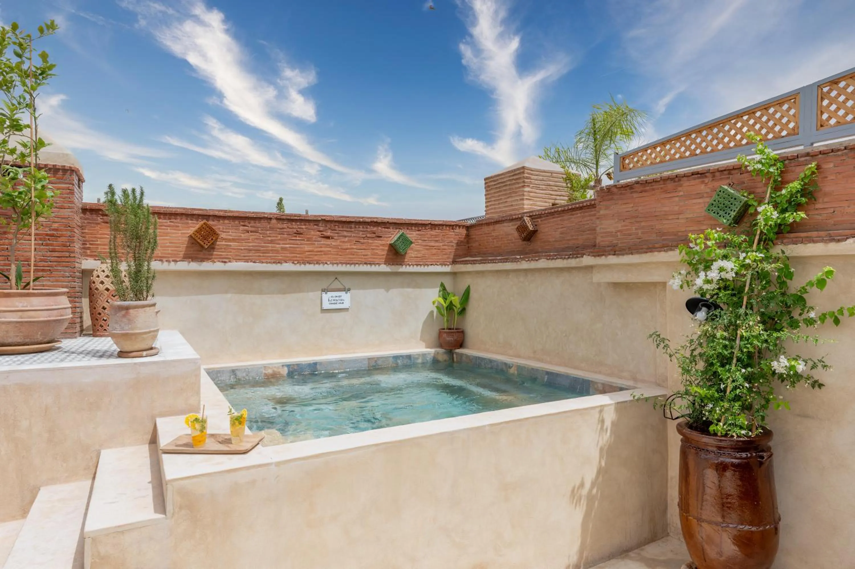 Swimming pool in Riad Celema & Spa