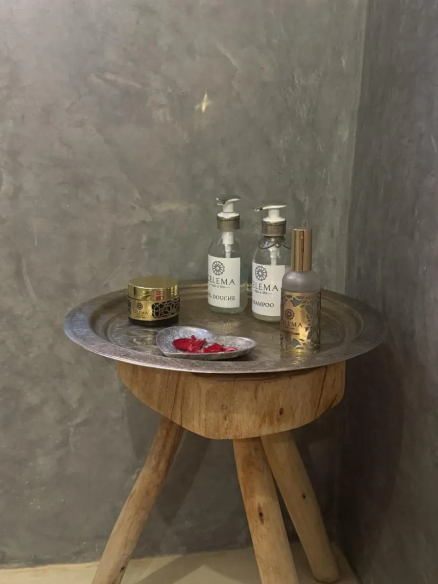 Bathroom in Riad Celema & Spa