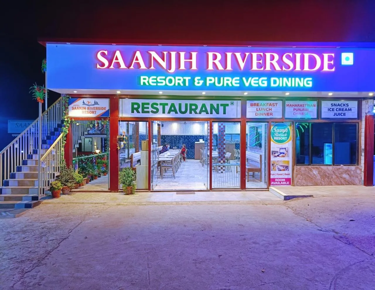 Property building in Saanjh Riverside Resort