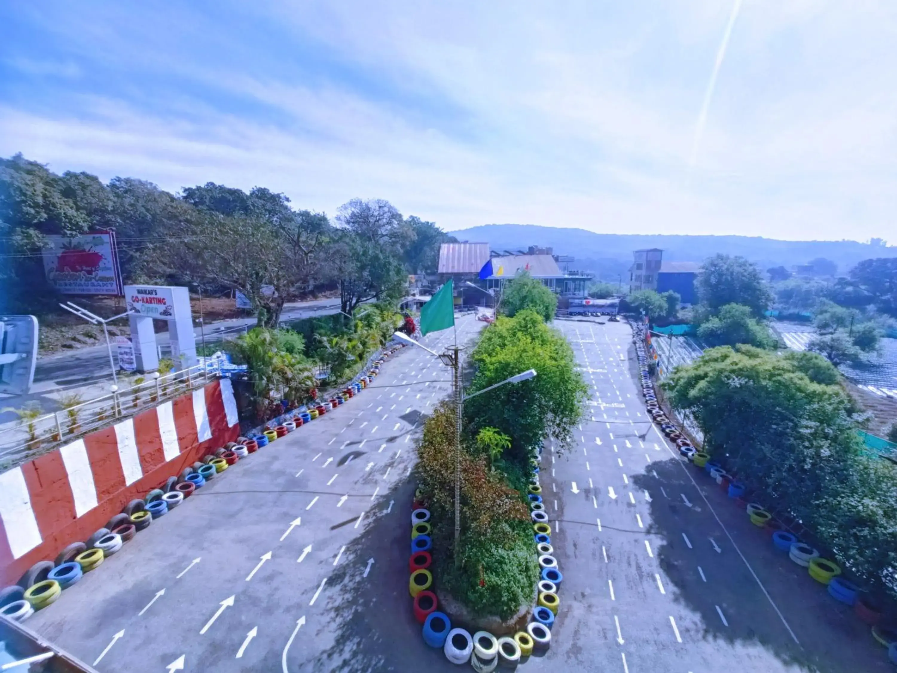 City view in Saanjh Riverside Resort City view in Saanjh Riverside Resort