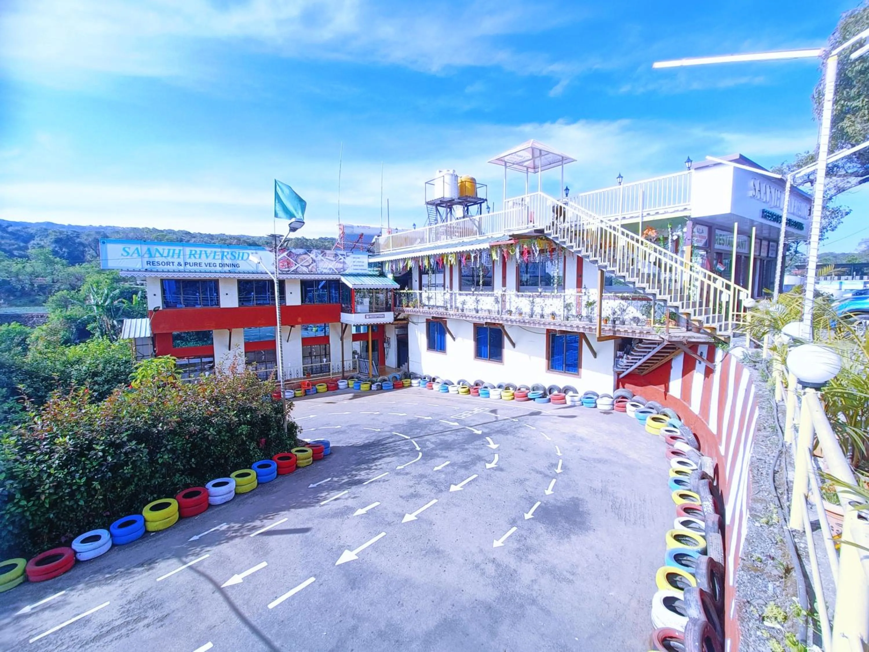 Property building in Saanjh Riverside Resort