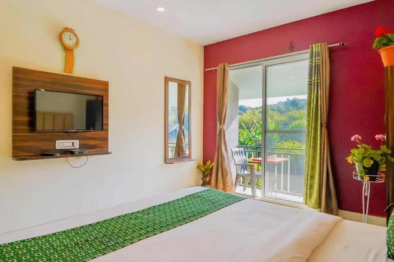 Bed in Saanjh Riverside Resort Bed in Saanjh Riverside Resort