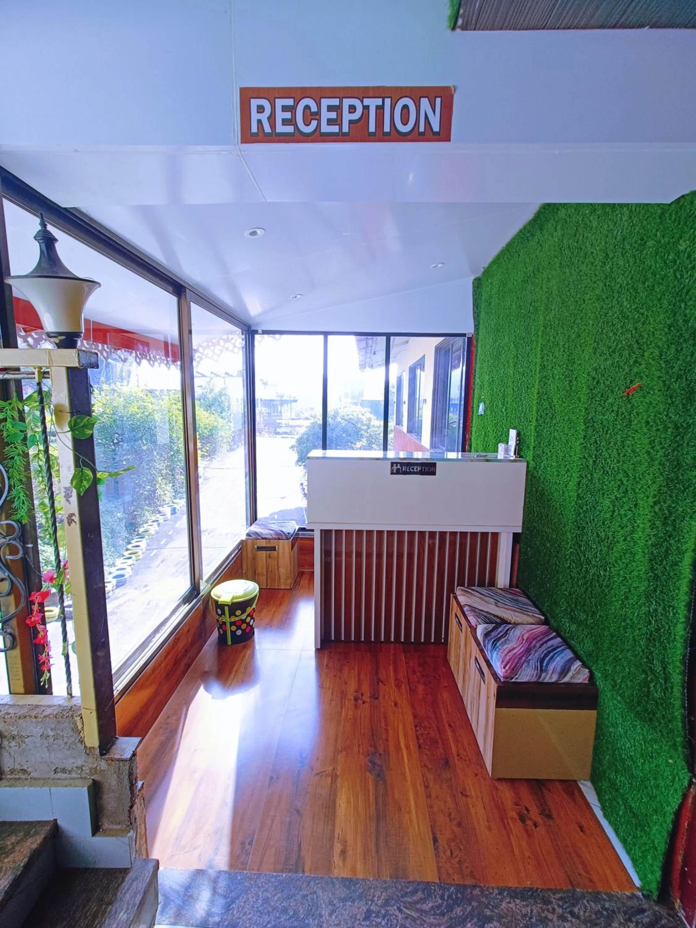 Lobby or reception in Saanjh Riverside Resort