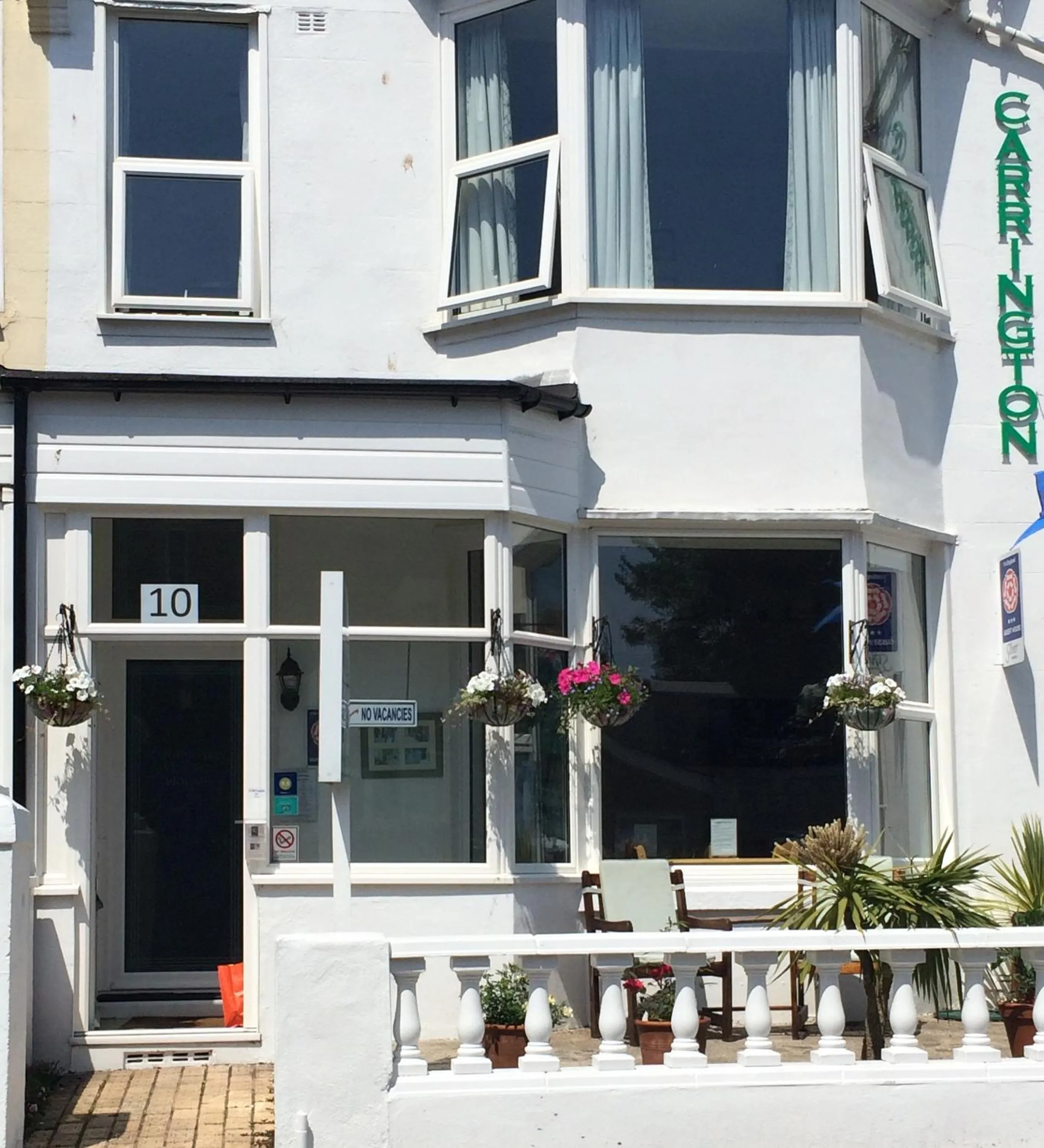 Facade/entrance in Carrington Guest House