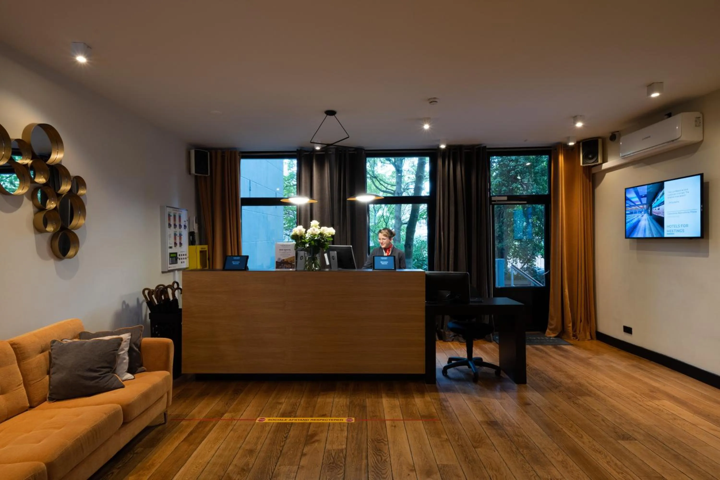 Lobby or reception in Catalonia Vondel Amsterdam