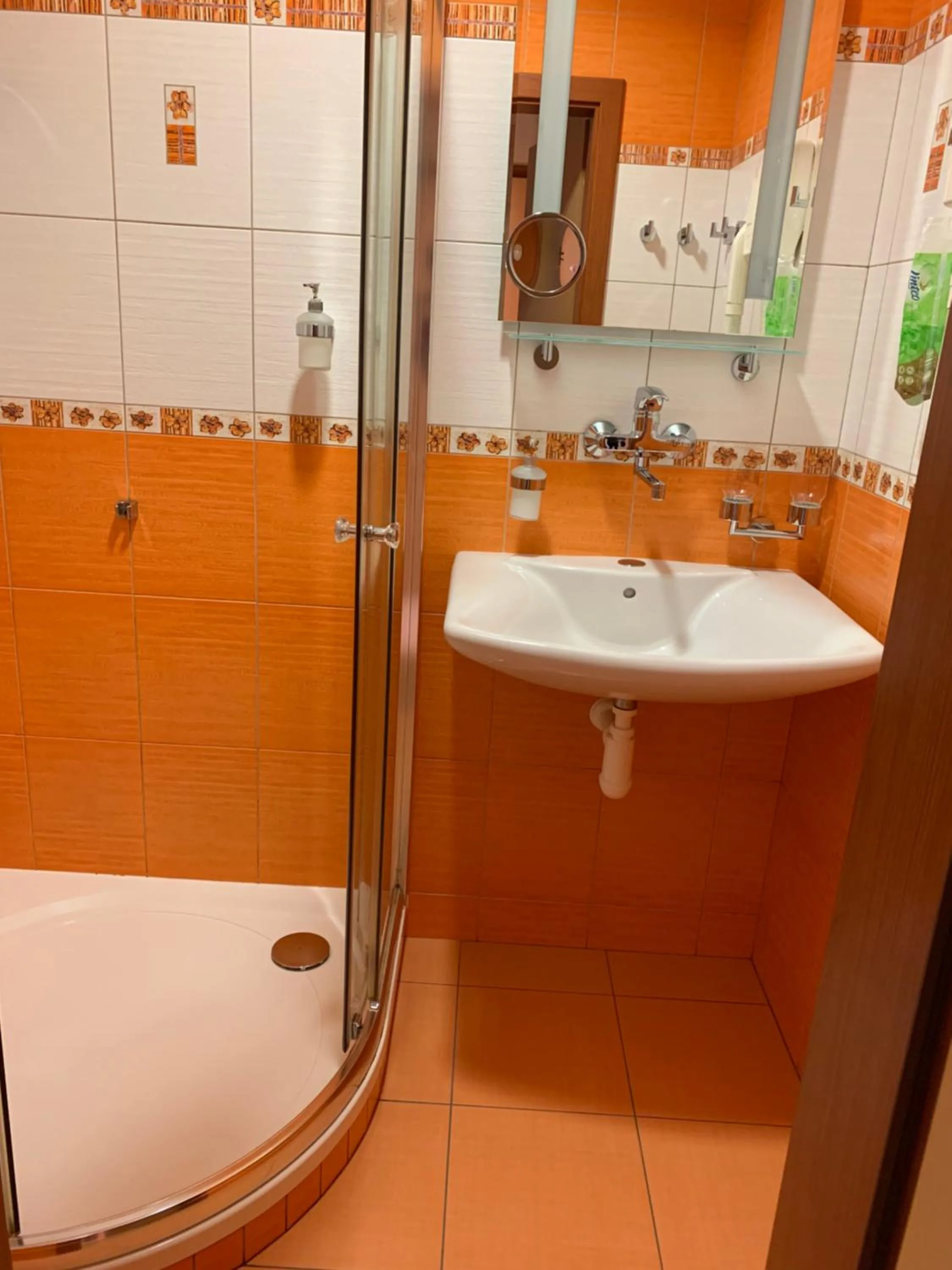 Bathroom in Penzion U Splavu