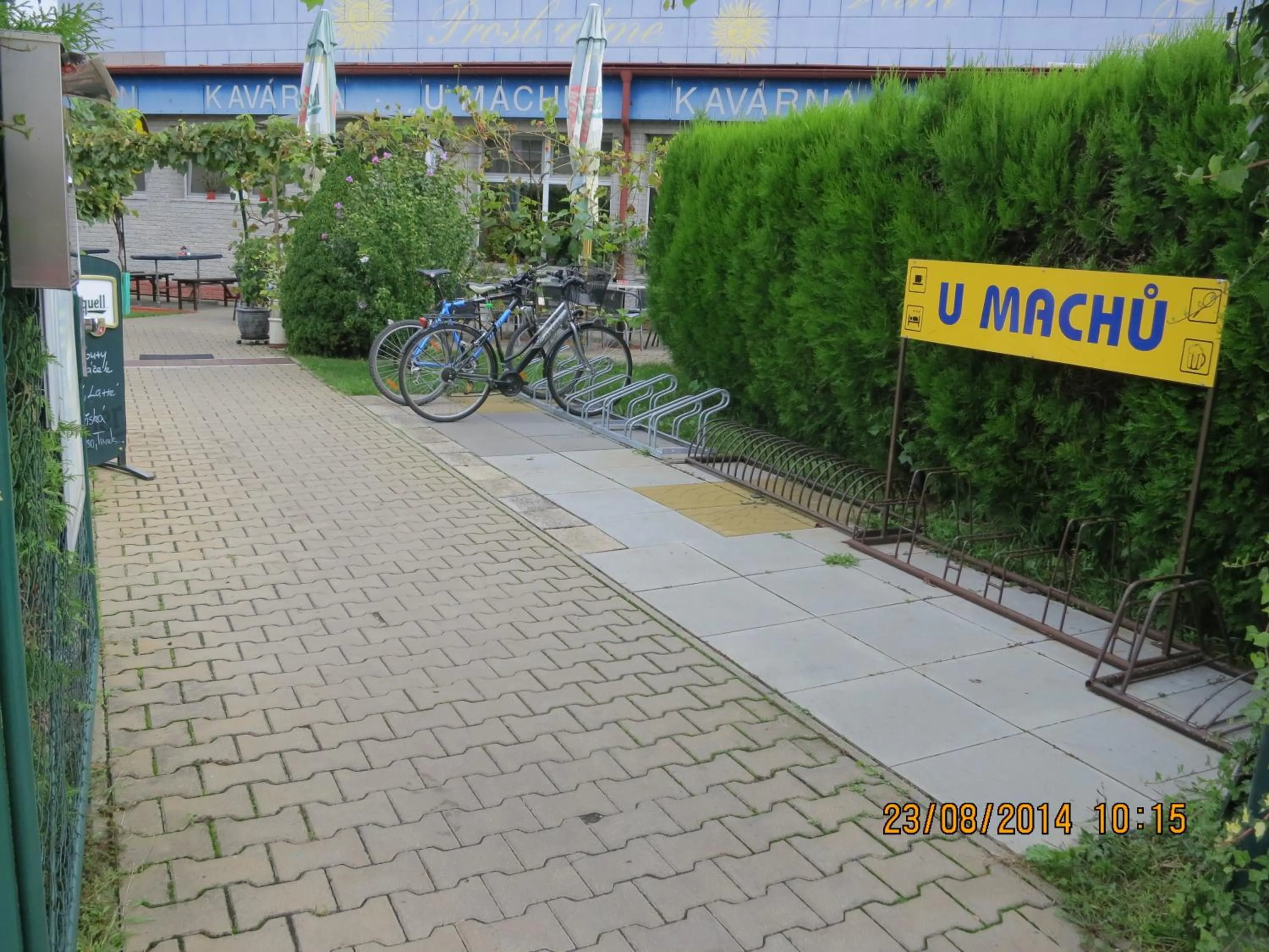Garden in Penzion U Splavu