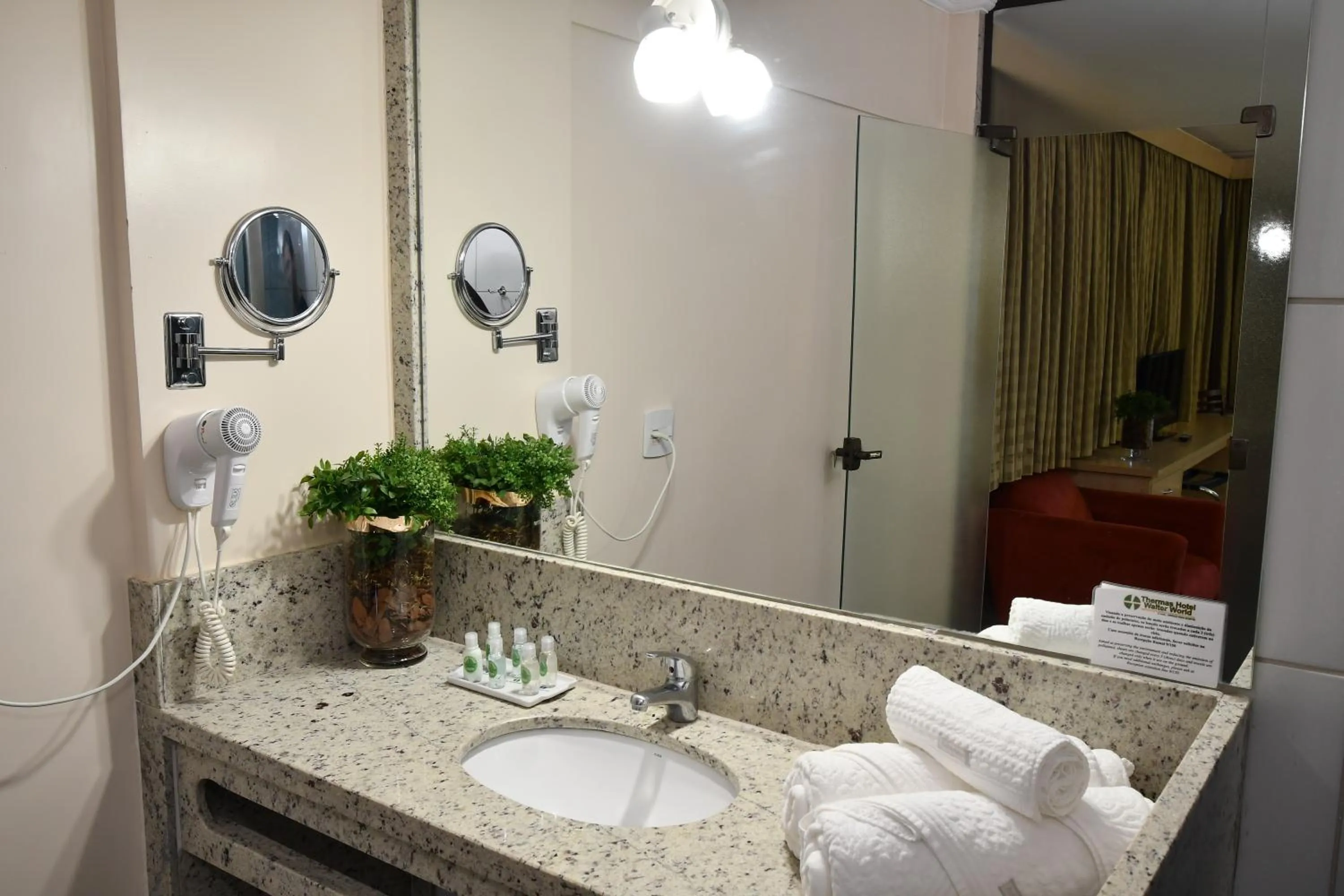 Bathroom in Thermas All Inclusive Resort Poços de Caldas By Nacional Inn