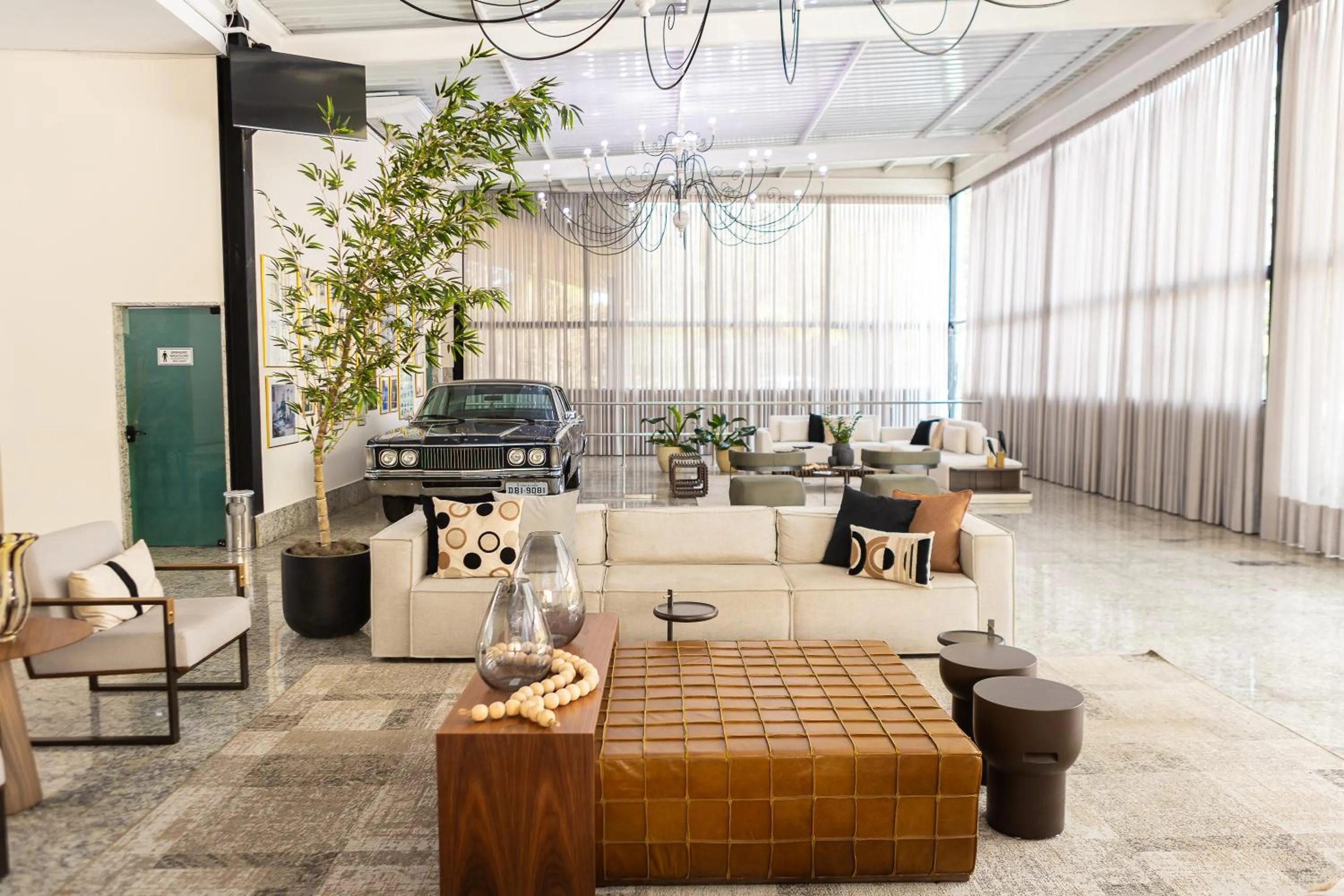 Lobby or reception in Thermas All Inclusive Resort Poços de Caldas By Nacional Inn