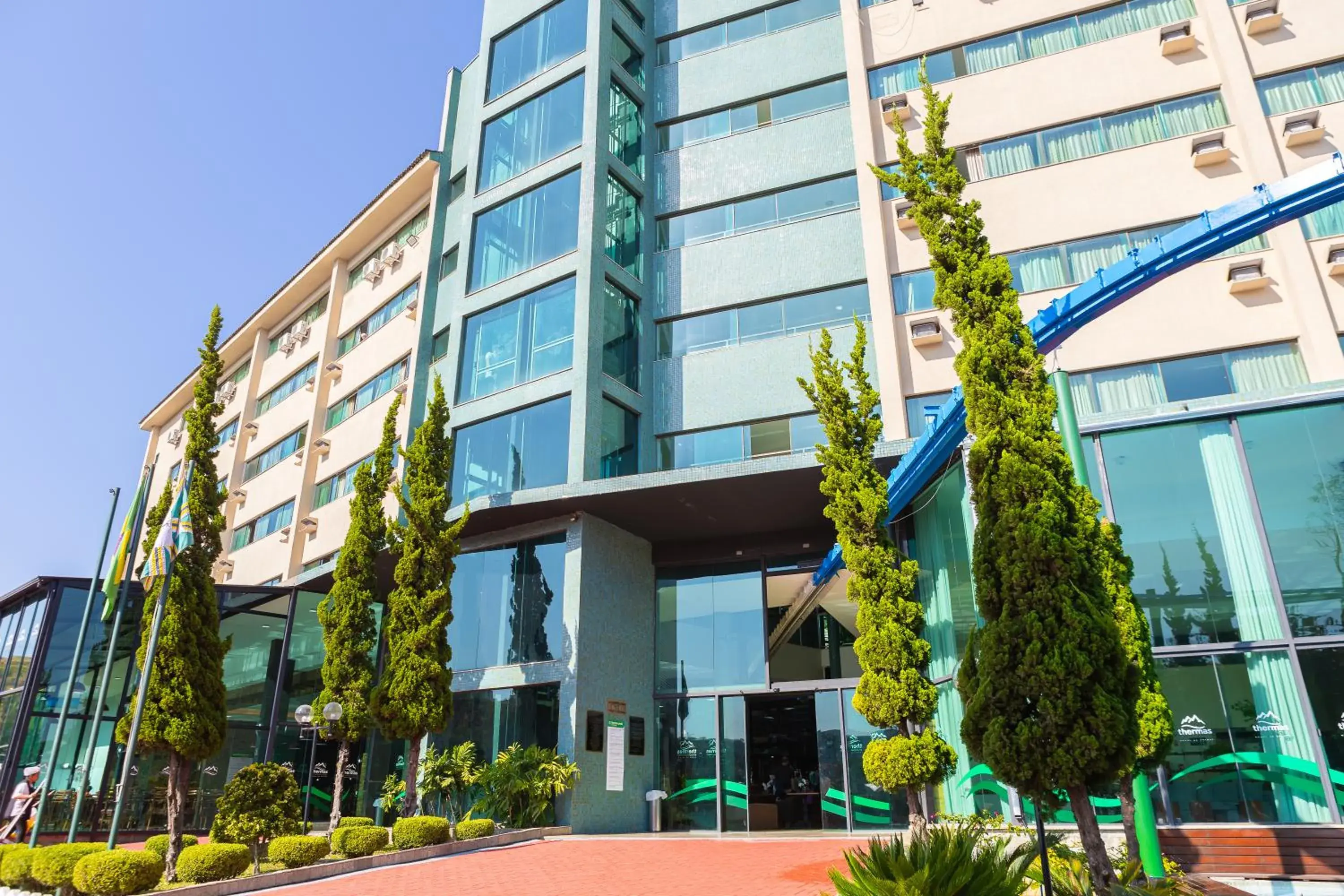 Property building in Thermas All Inclusive Resort Poços de Caldas By Nacional Inn Property building in Thermas All Inclusive Resort Poços de Caldas By Nacional Inn