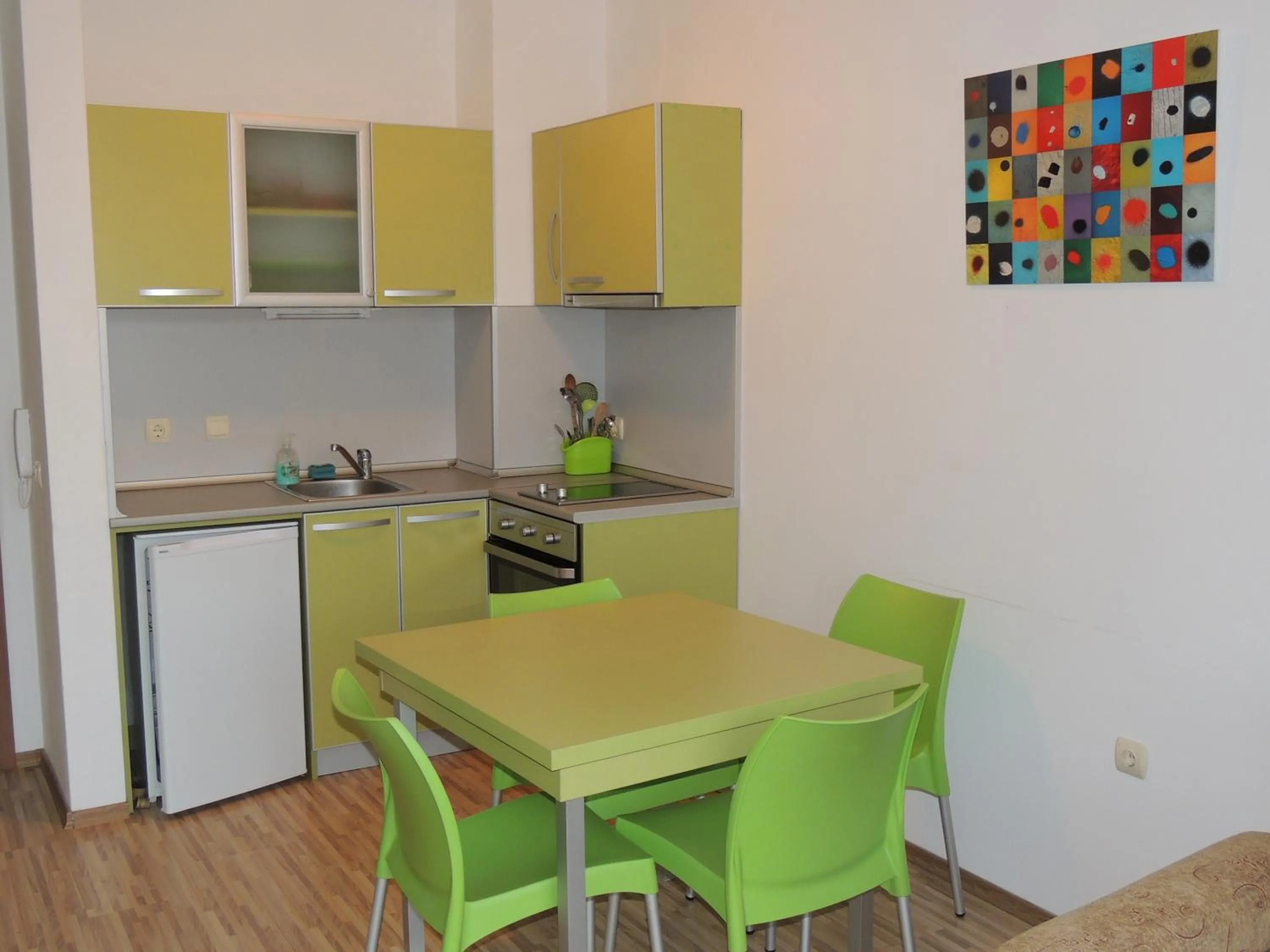 Kitchen or kitchenette in Apartments in Relax Complex Fantasy
