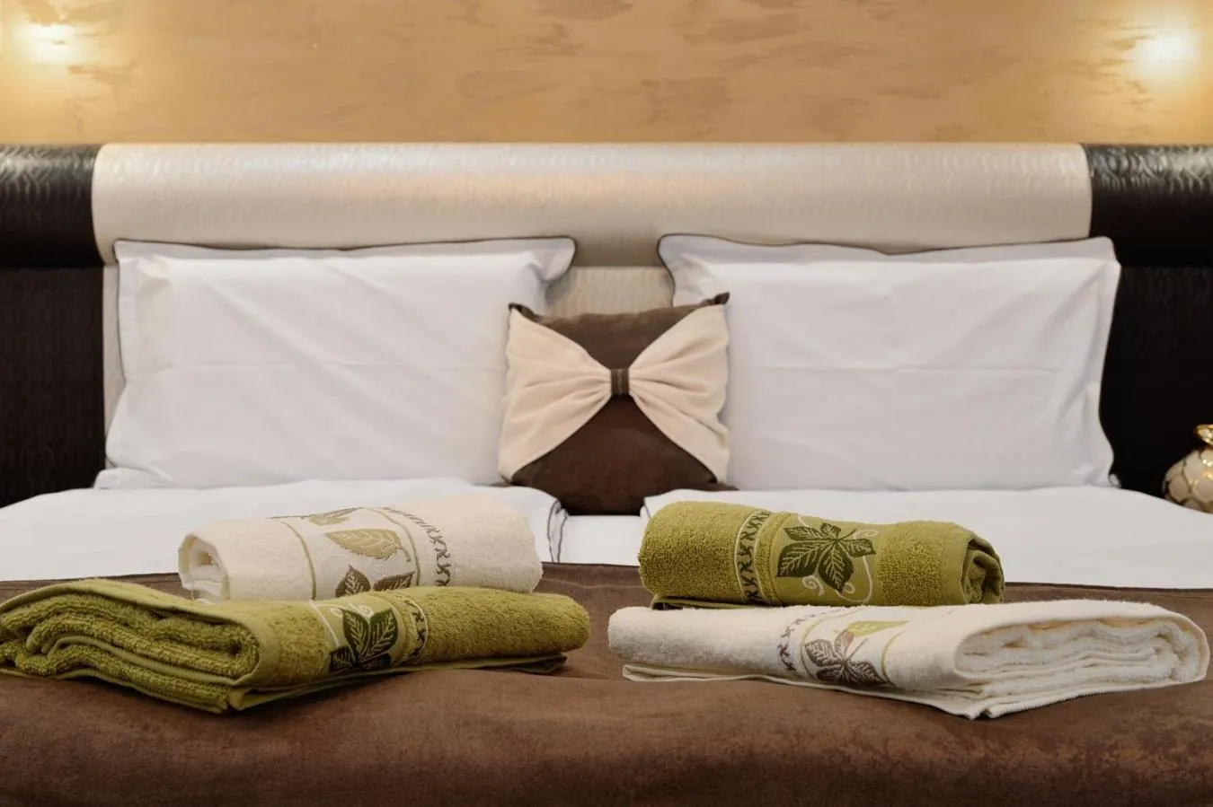 Bed in Apartments in Relax Complex Fantasy