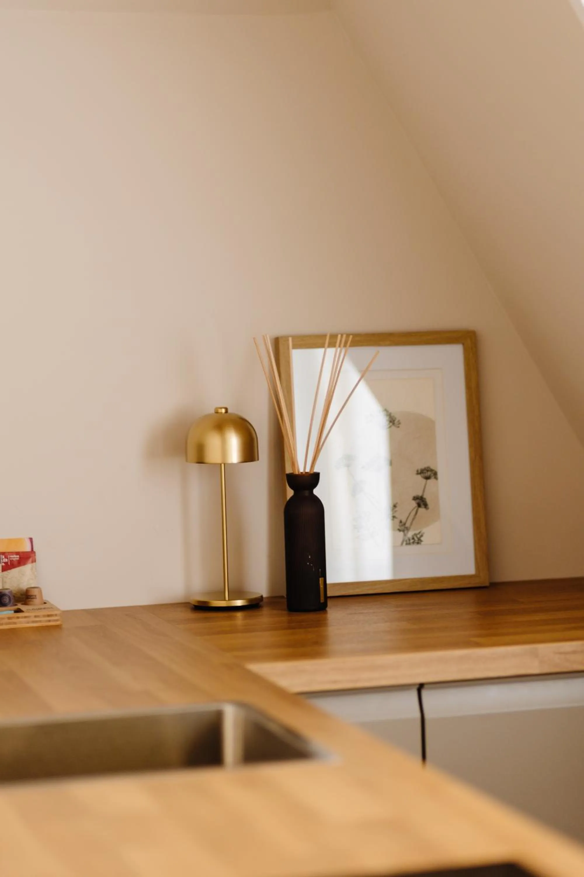 Kitchen or kitchenette in Strandhotel Camperduin