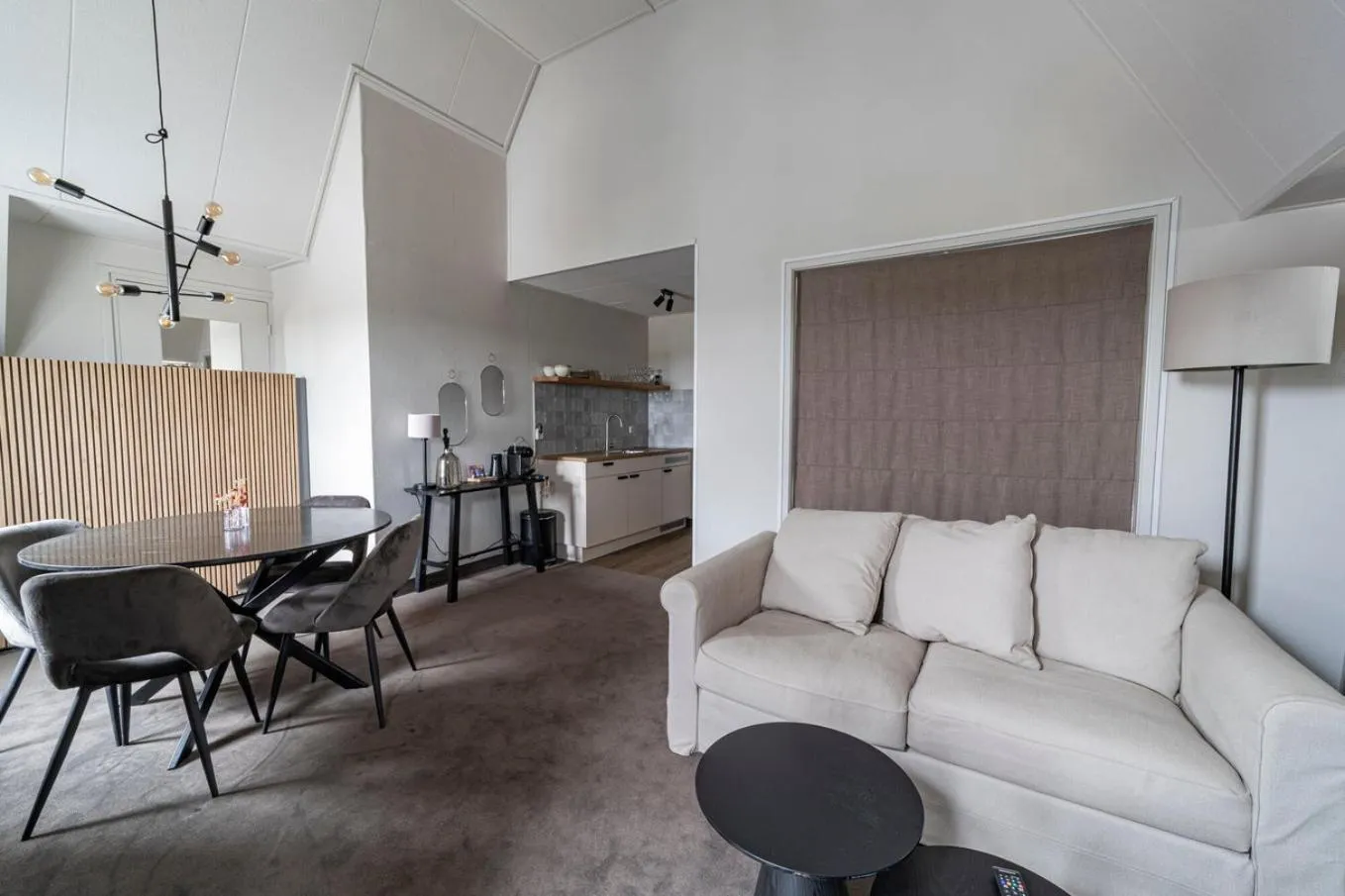 Kitchen or kitchenette in Strandhotel Camperduin