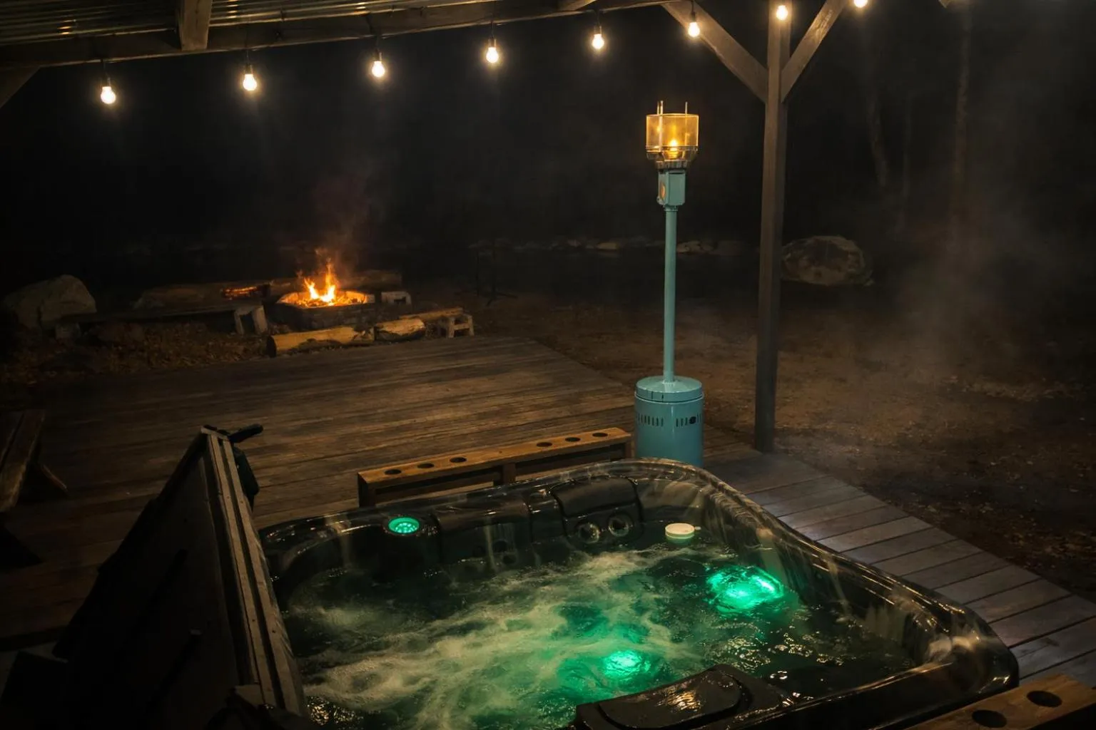 Night in Chinook Winds Lodge