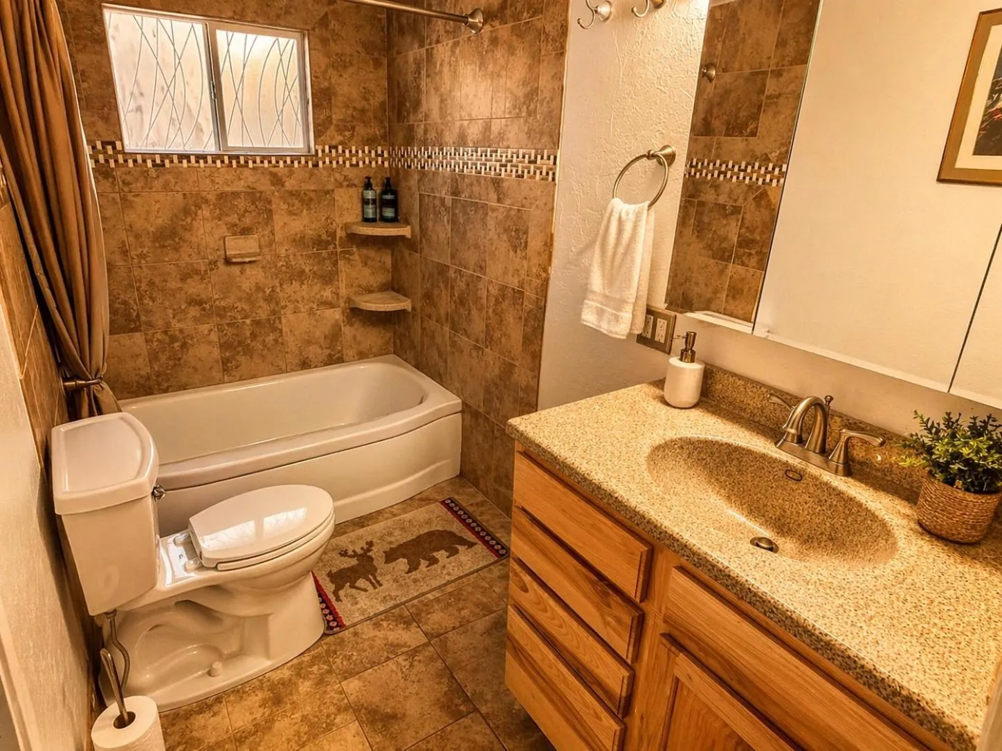 Shower in The Amoretti Hotel