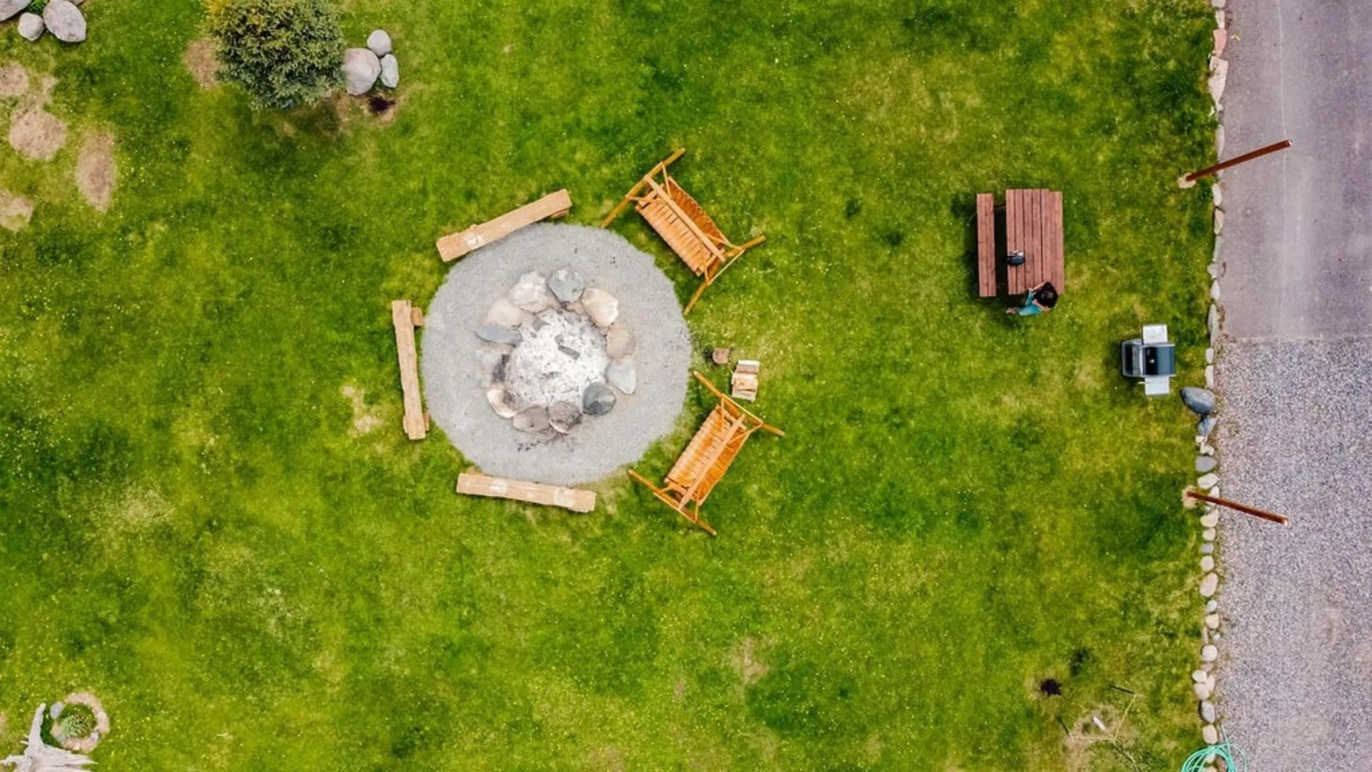Natural landscape in Chinook Winds Lodge