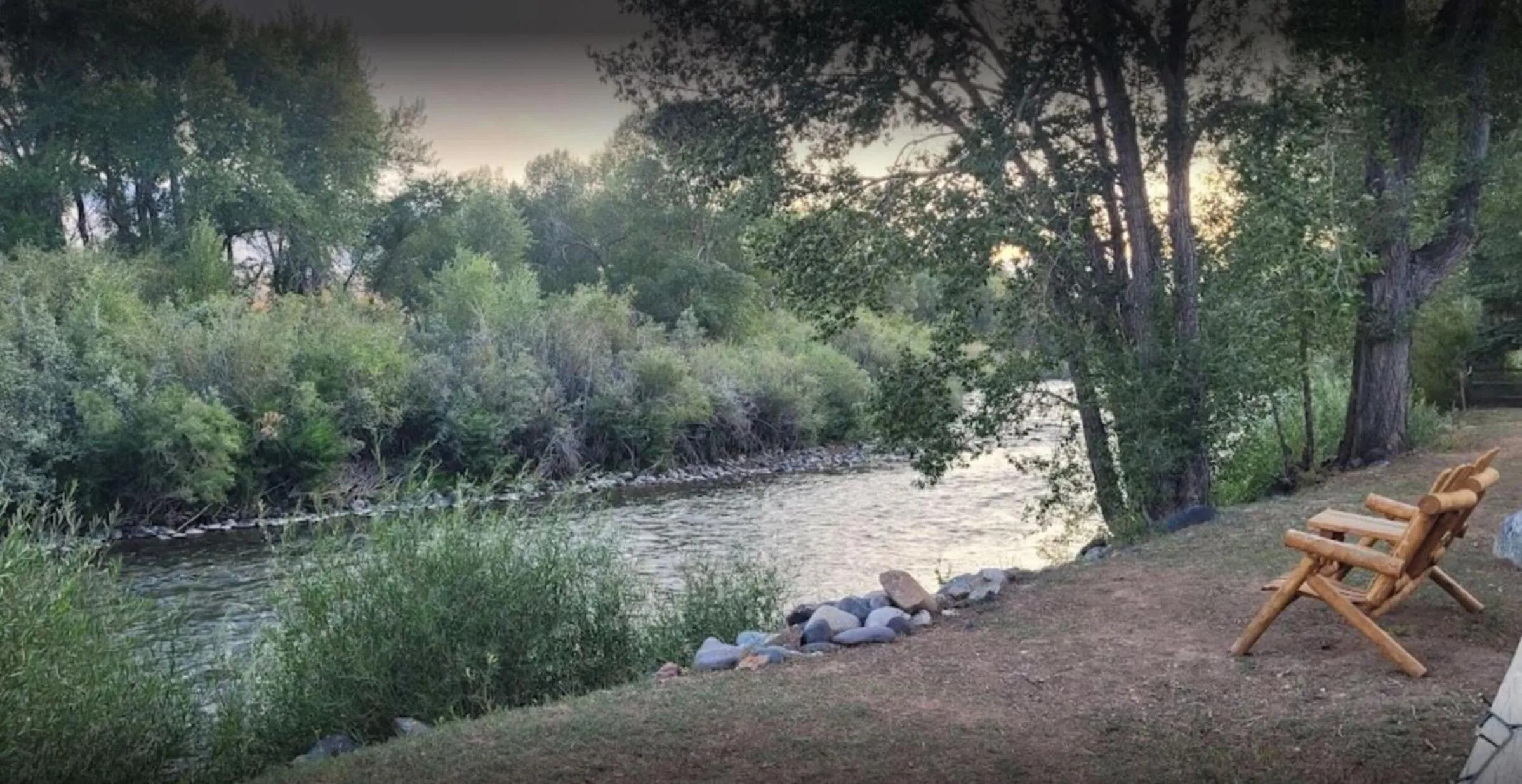 Natural landscape in Chinook Winds Lodge