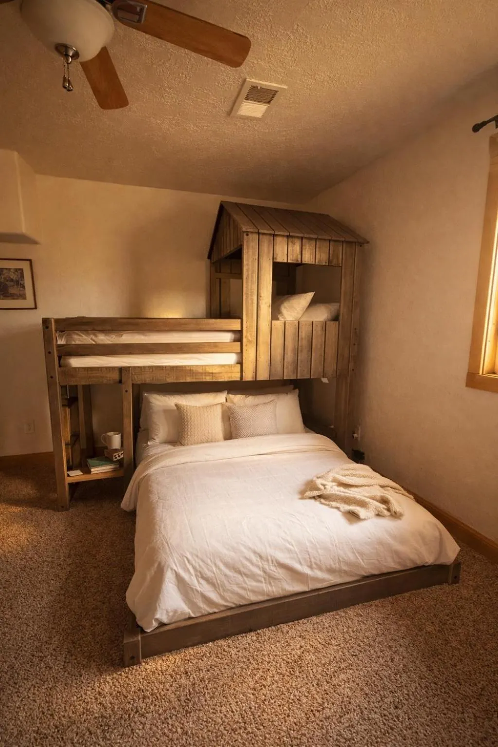 Bed in The Amoretti Hotel