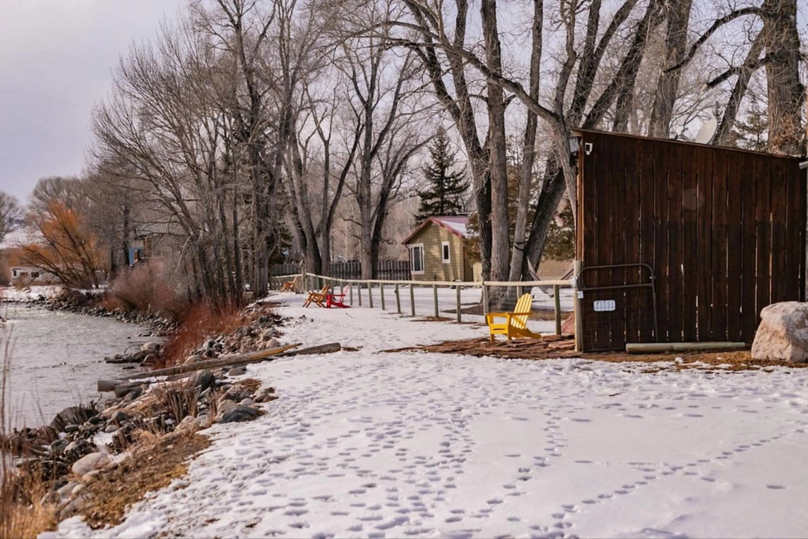 Natural landscape in Chinook Winds Lodge
