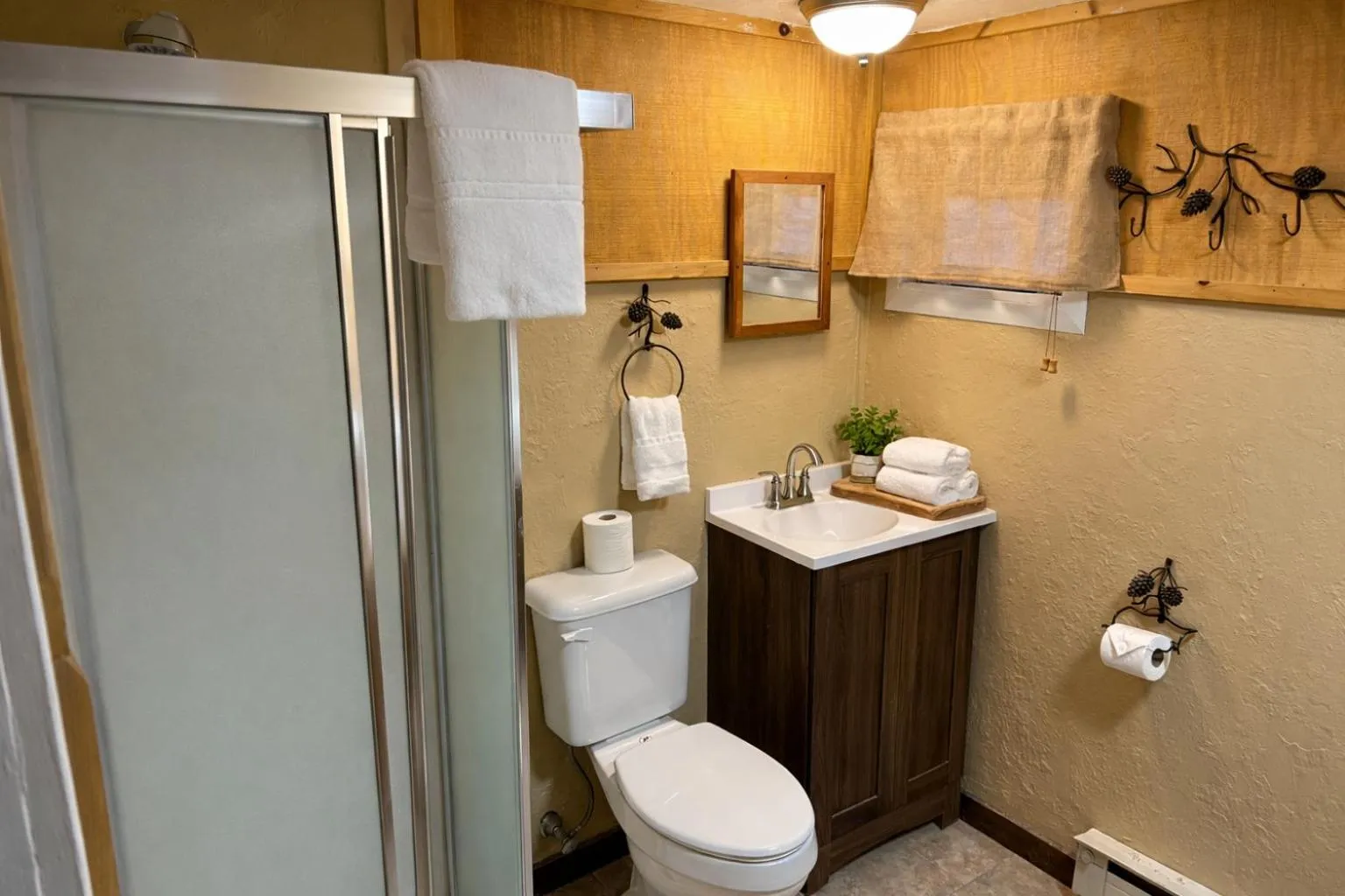 Toilet in The Amoretti Hotel