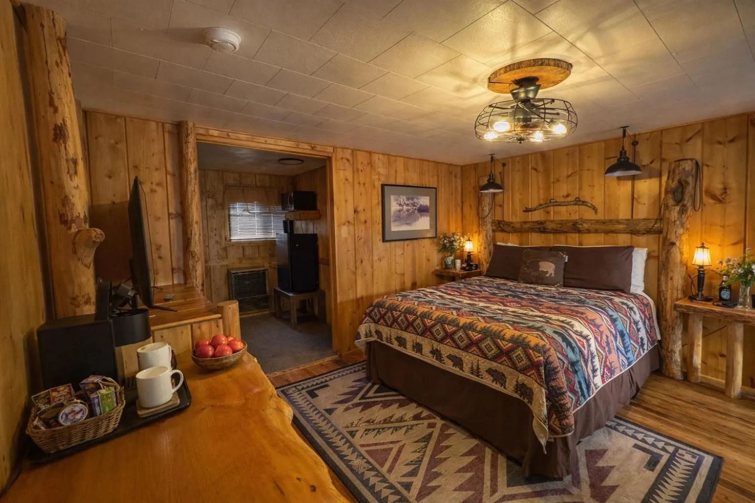 Bed in The Amoretti Hotel