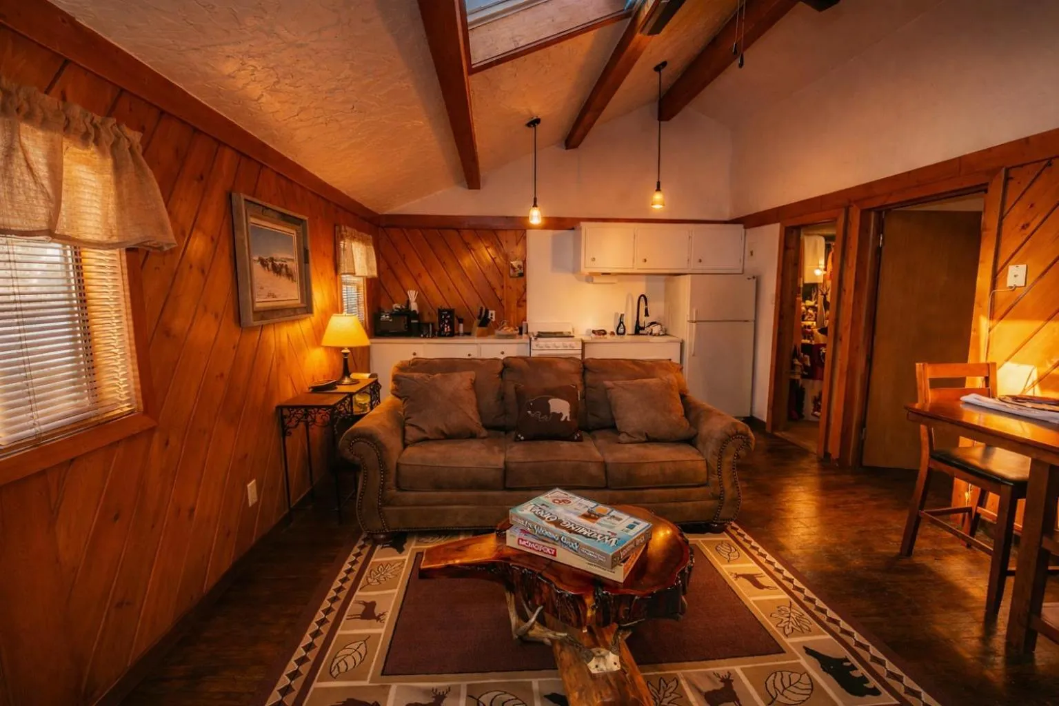 Kitchen or kitchenette in The Amoretti Hotel