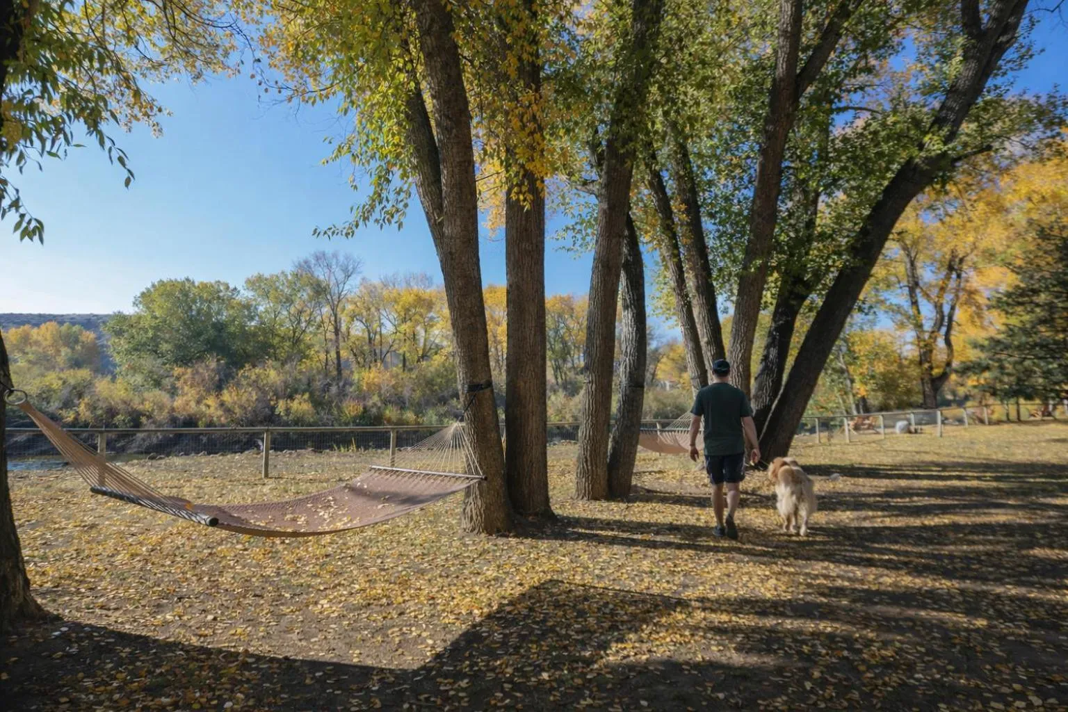 Natural landscape in Chinook Winds Lodge