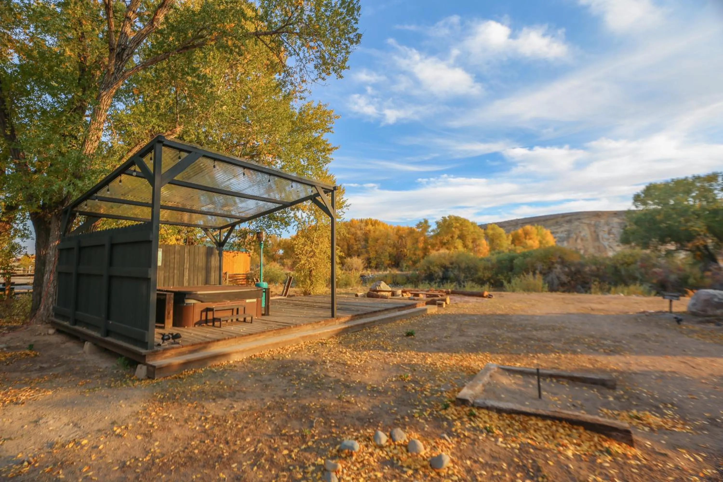 Natural landscape in Chinook Winds Lodge