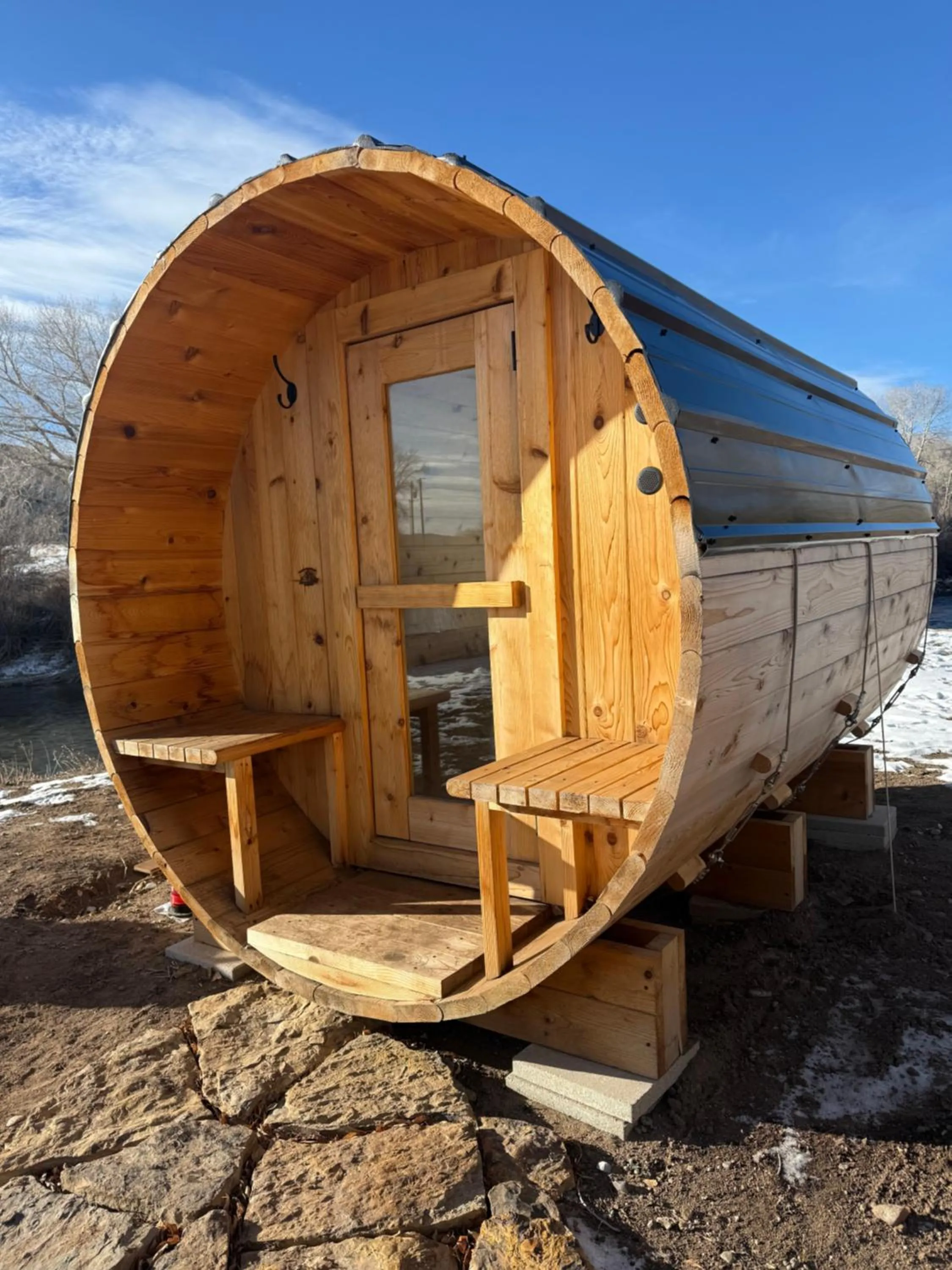 Sauna in Chinook Winds Lodge