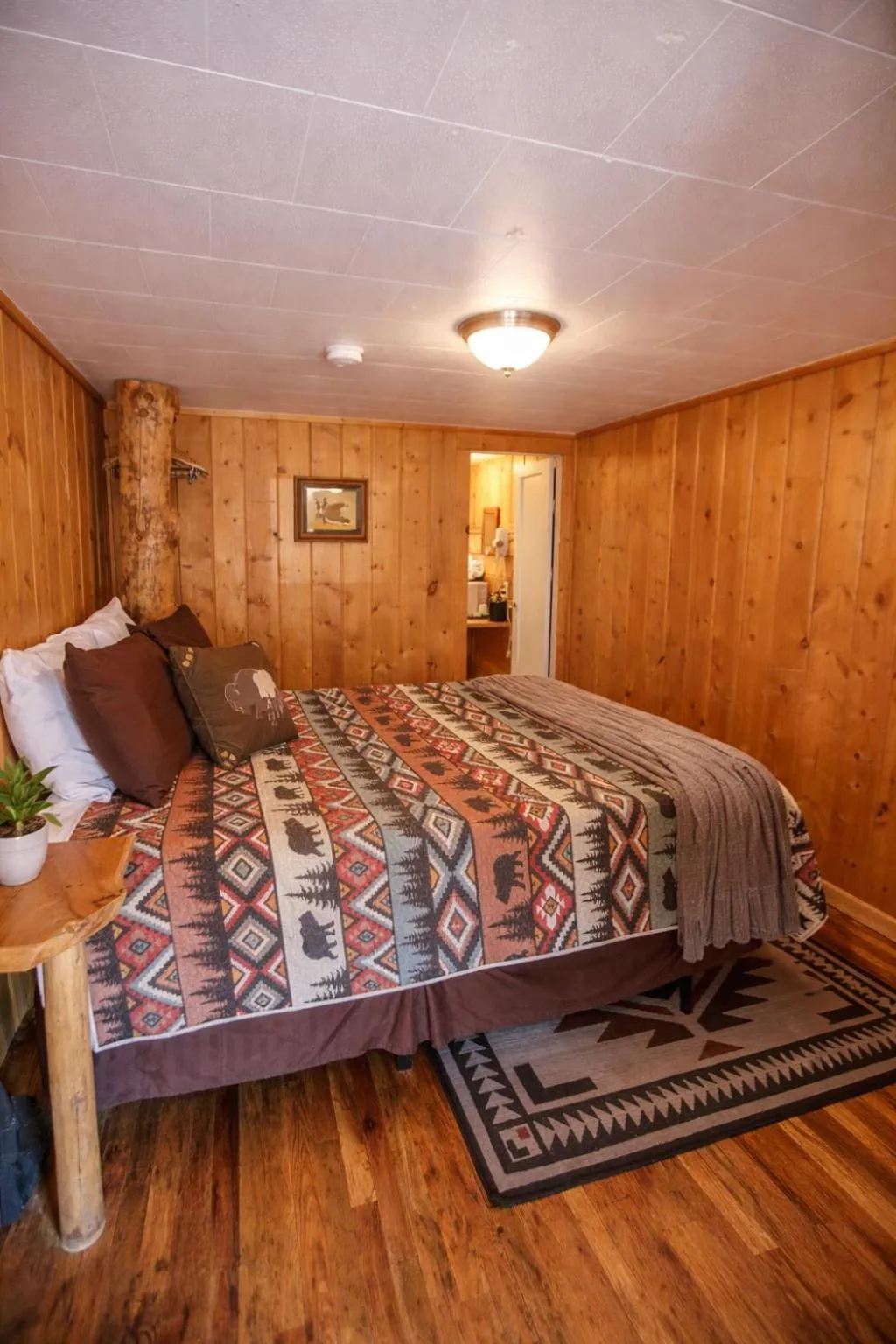 Bed in The Amoretti Hotel