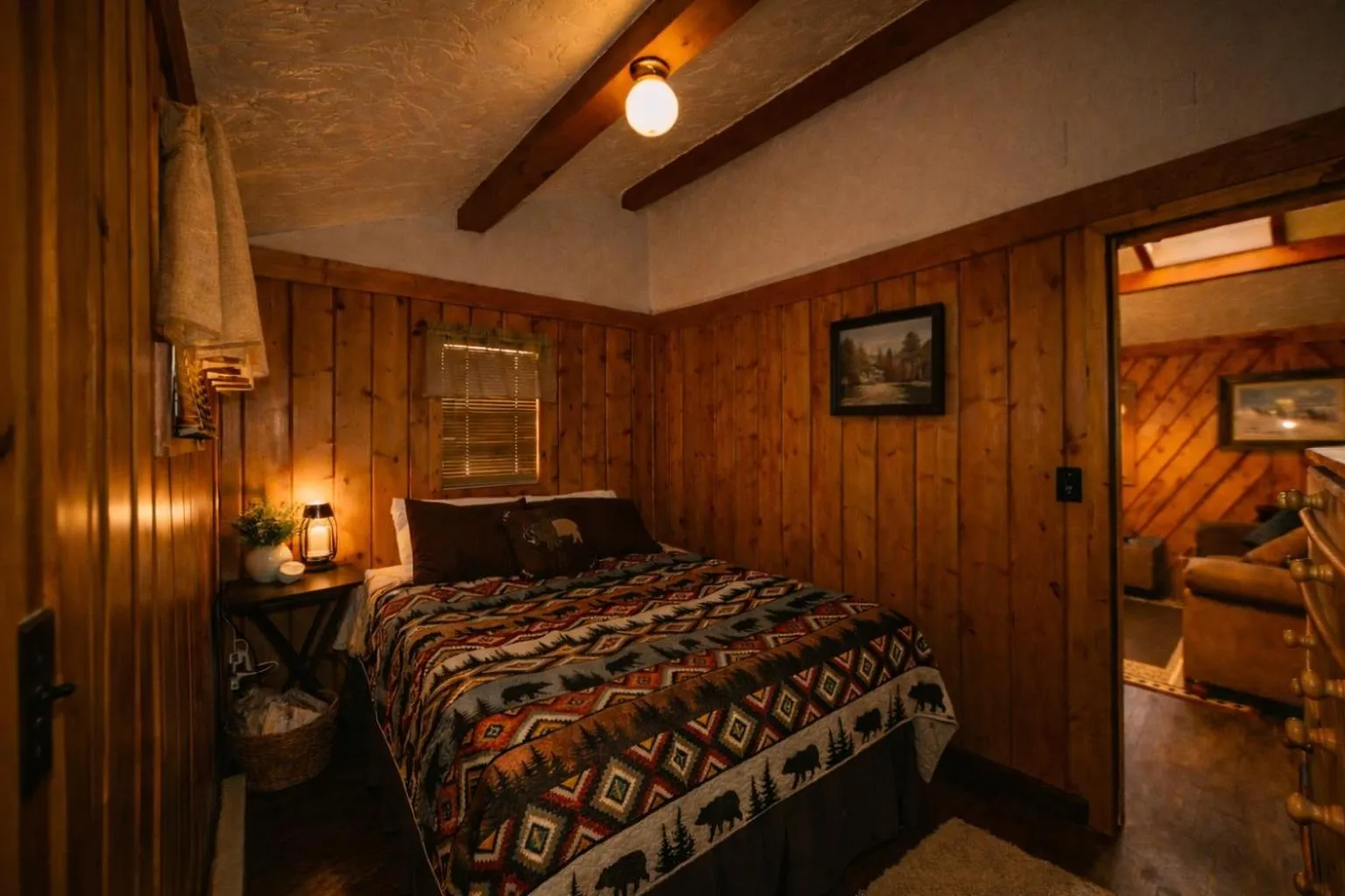 Bed in The Amoretti Hotel