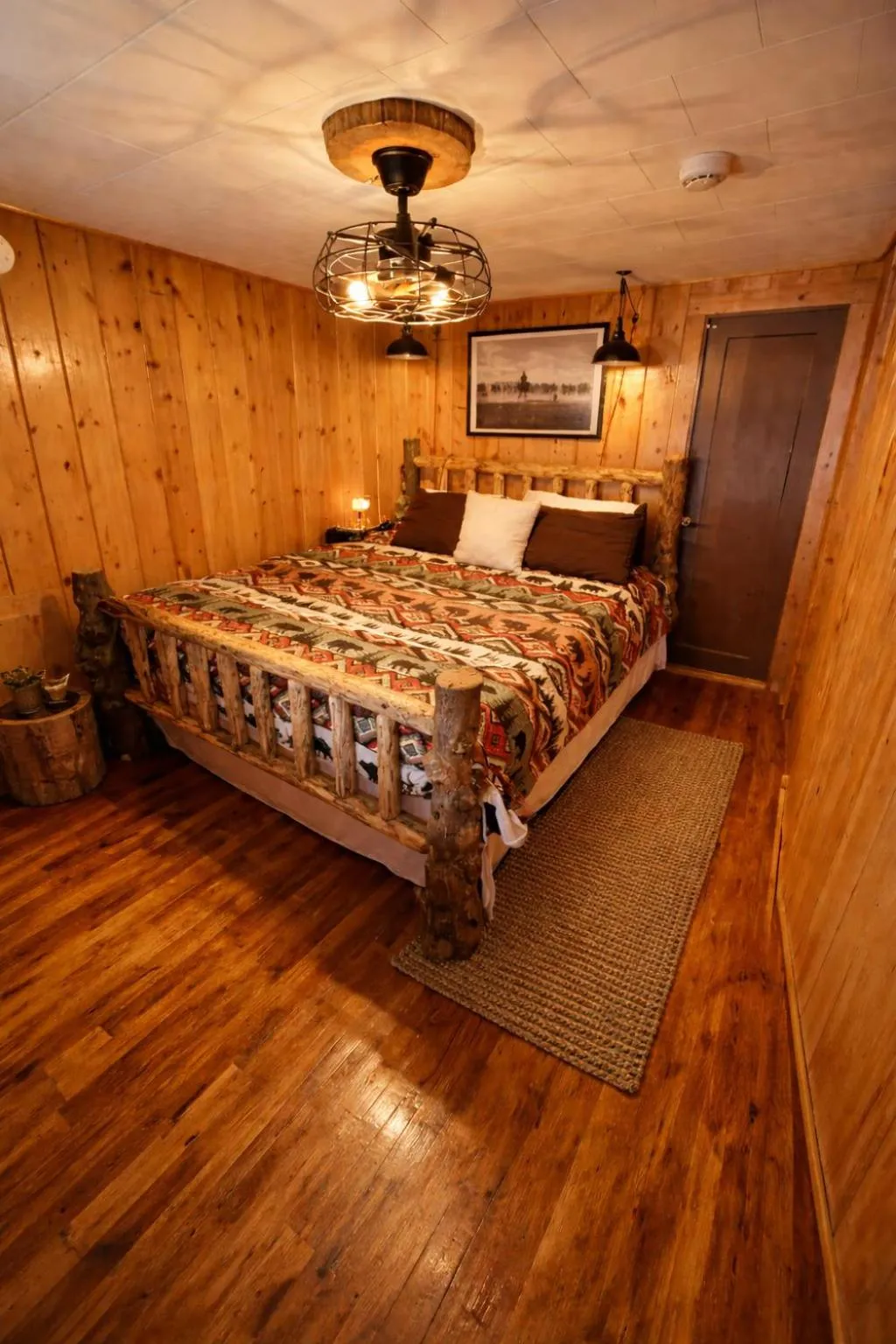 Bed in The Amoretti Hotel