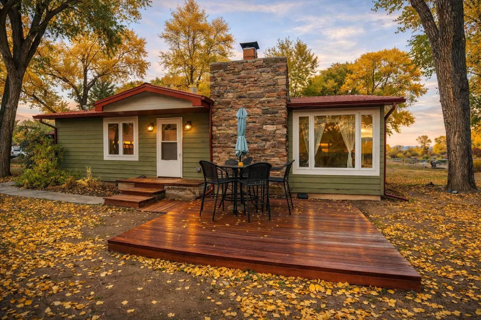 Property building in Chinook Winds Lodge