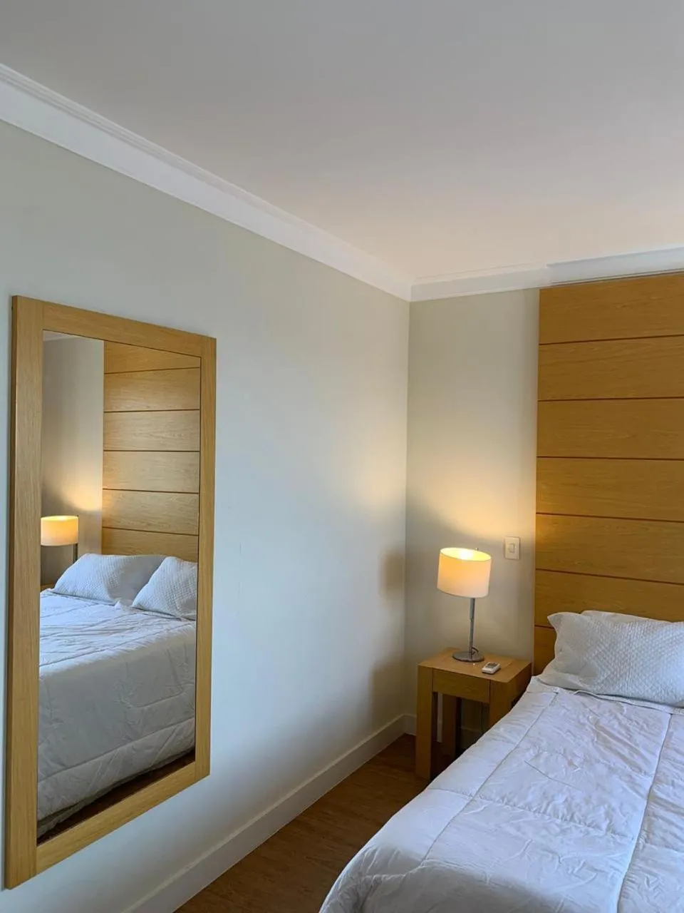 Bed in Hotel Aeroporto Congonhas