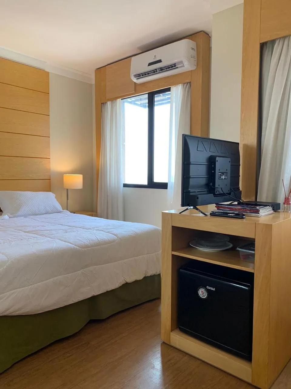 Bed in Hotel Aeroporto Congonhas