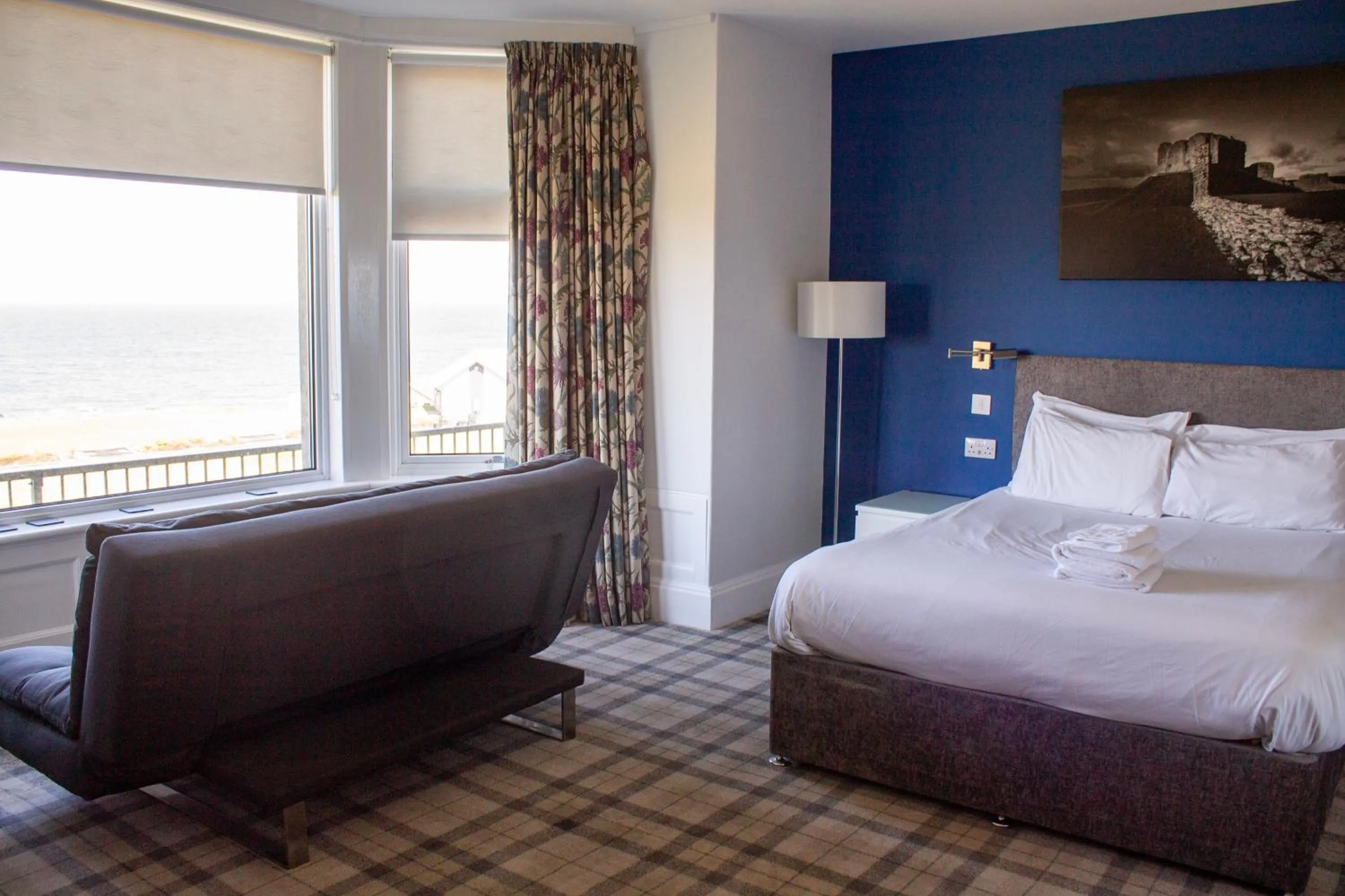 Seating area in Poseidon Inn