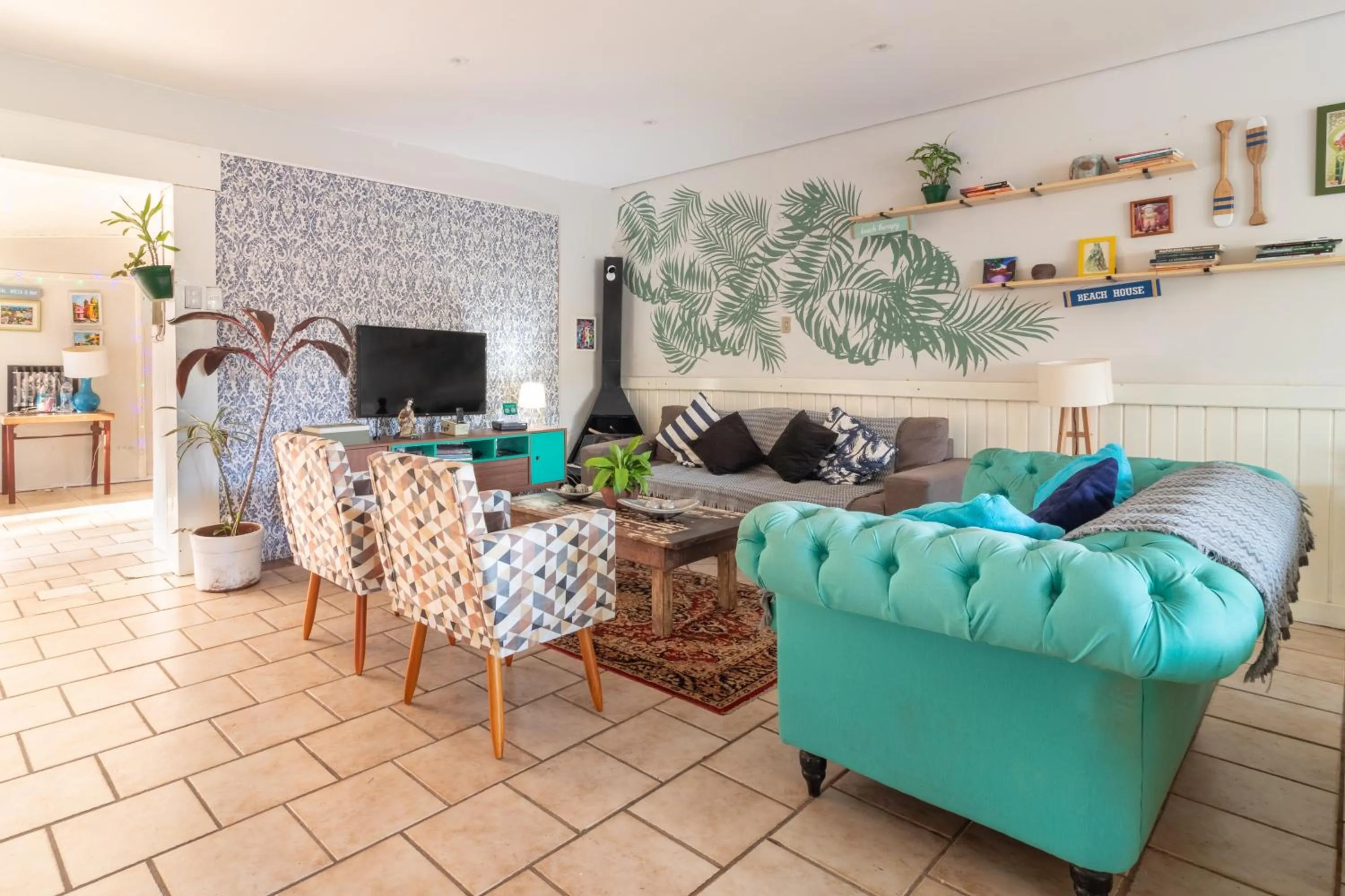 Communal lounge/ TV room in Garden 437 Suítes