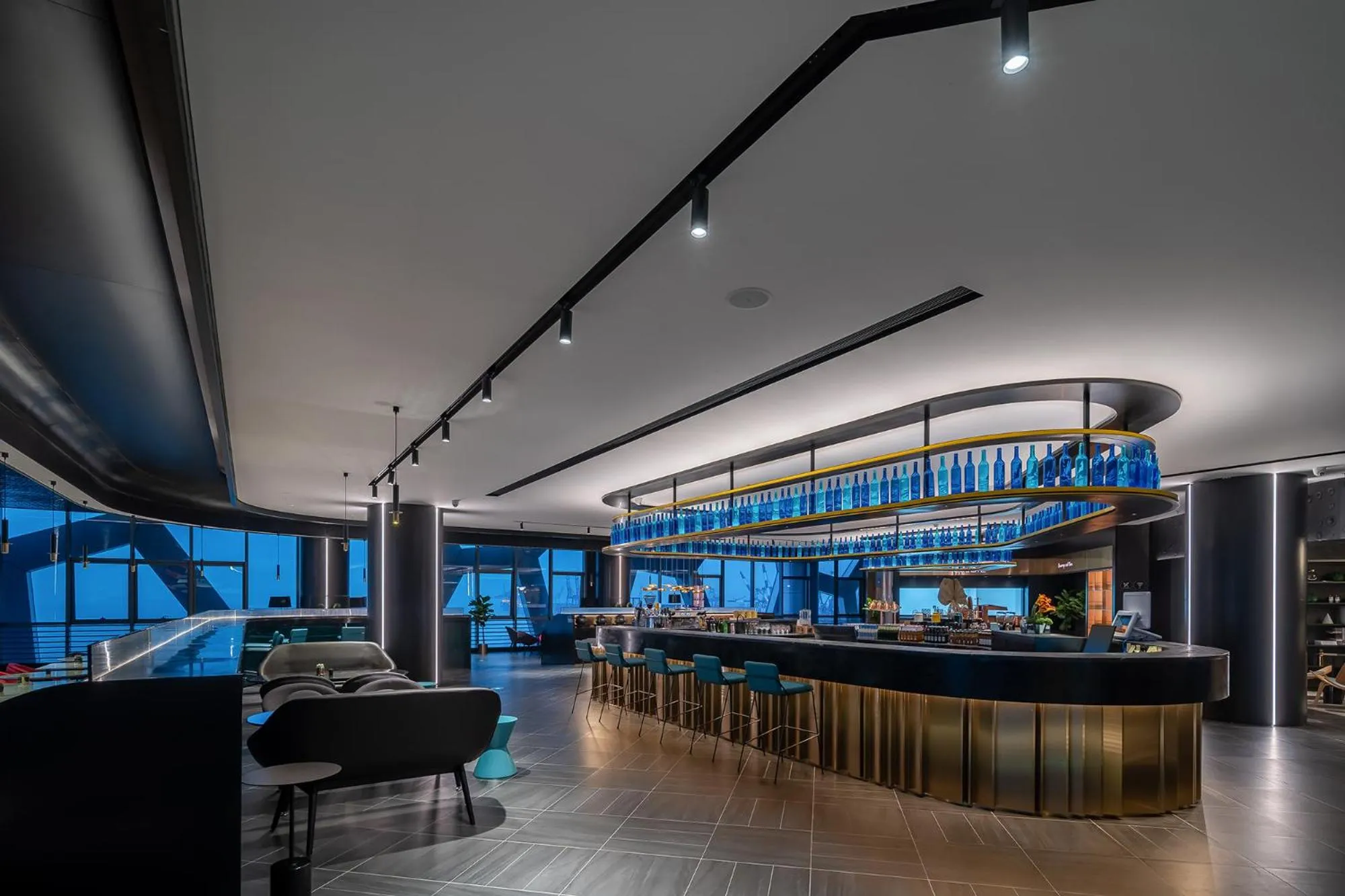 Lobby or reception in CitiGO Hotel Shenzhen Shekou Cruise Center Seaview Near Taizi Bay K11