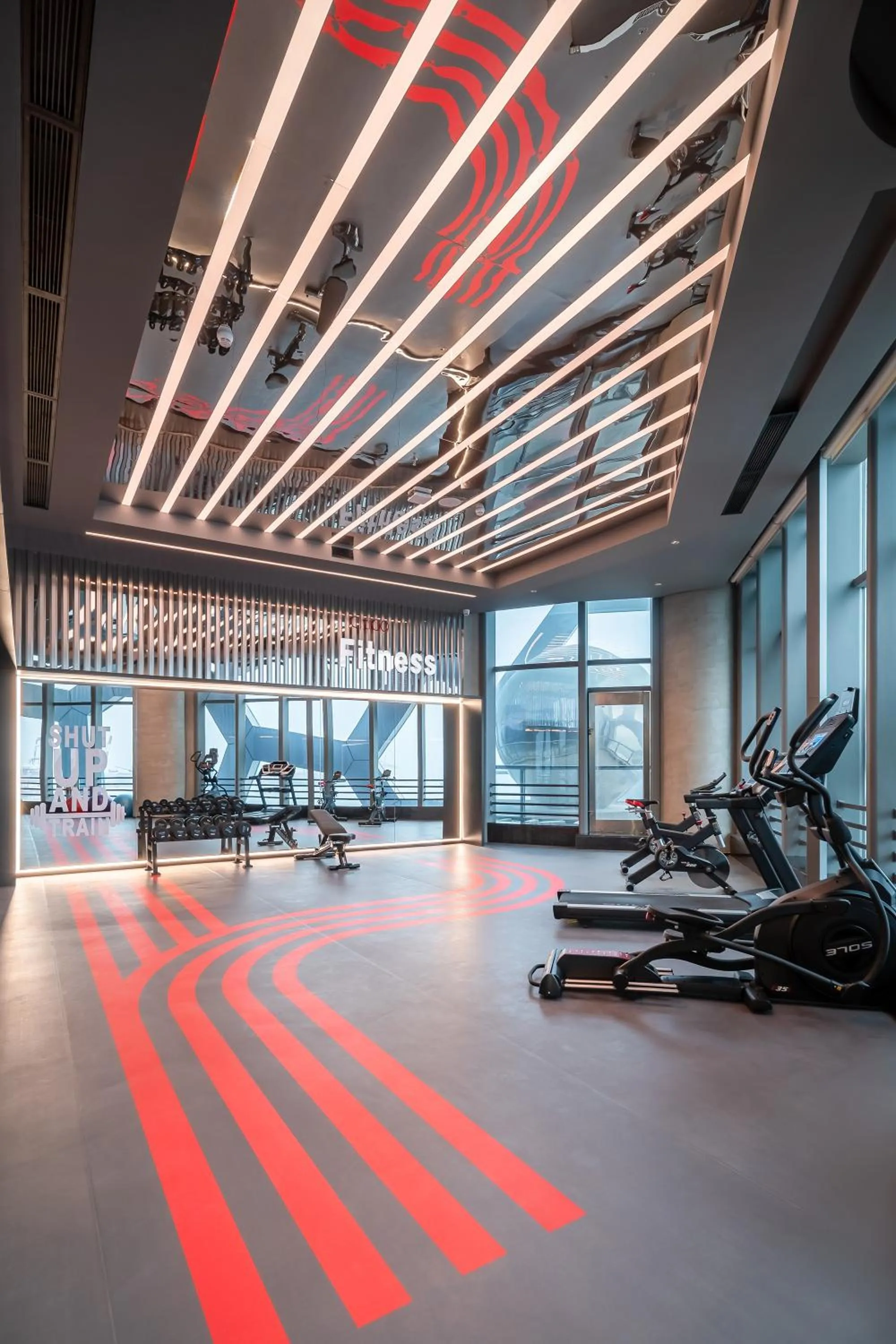 Fitness centre/facilities in CitiGO Hotel Shenzhen Shekou Cruise Center Seaview Near Taizi Bay K11