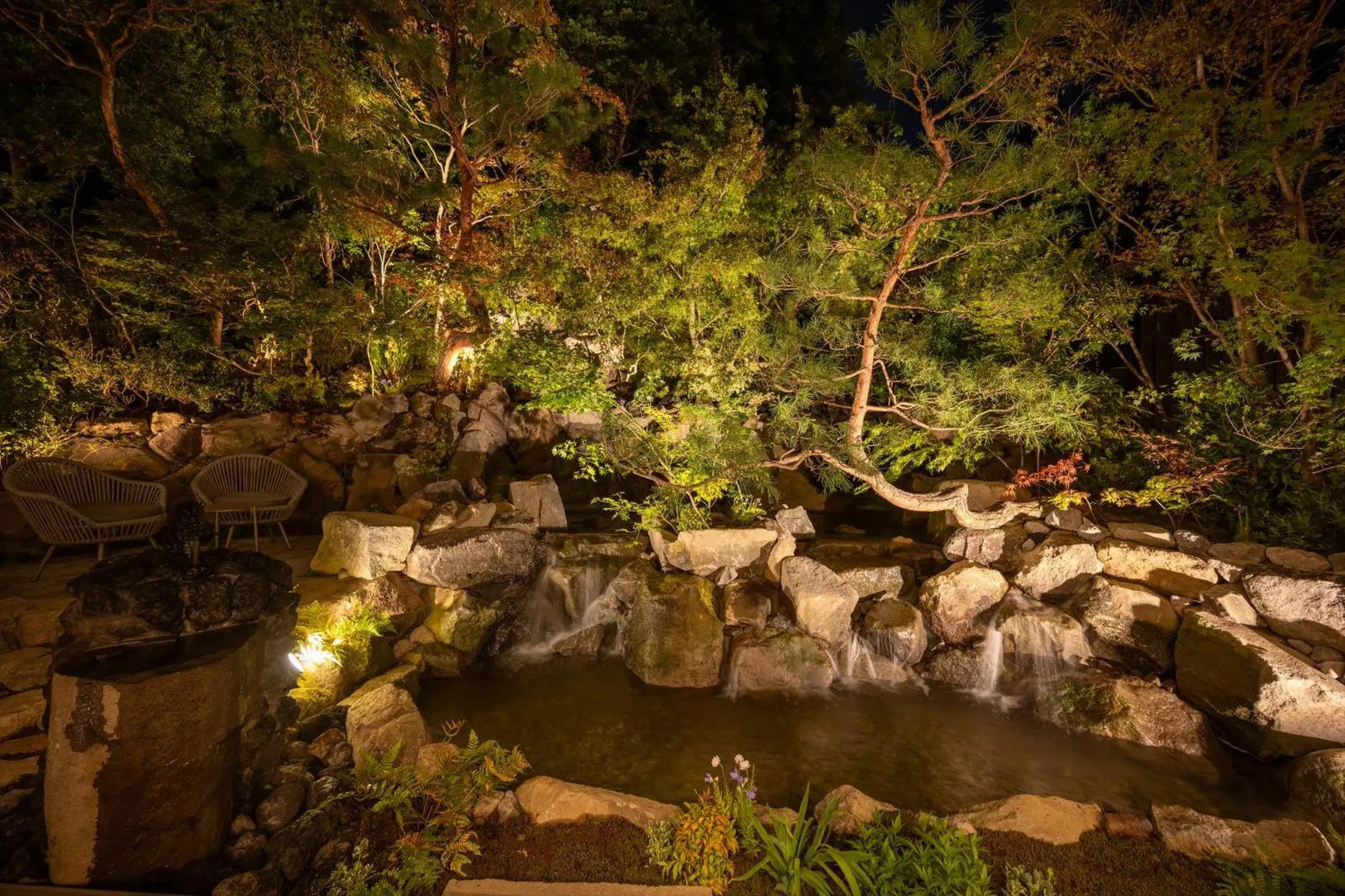 Garden view in Bessho Onsen Midoriya Garden view in Bessho Onsen Midoriya
