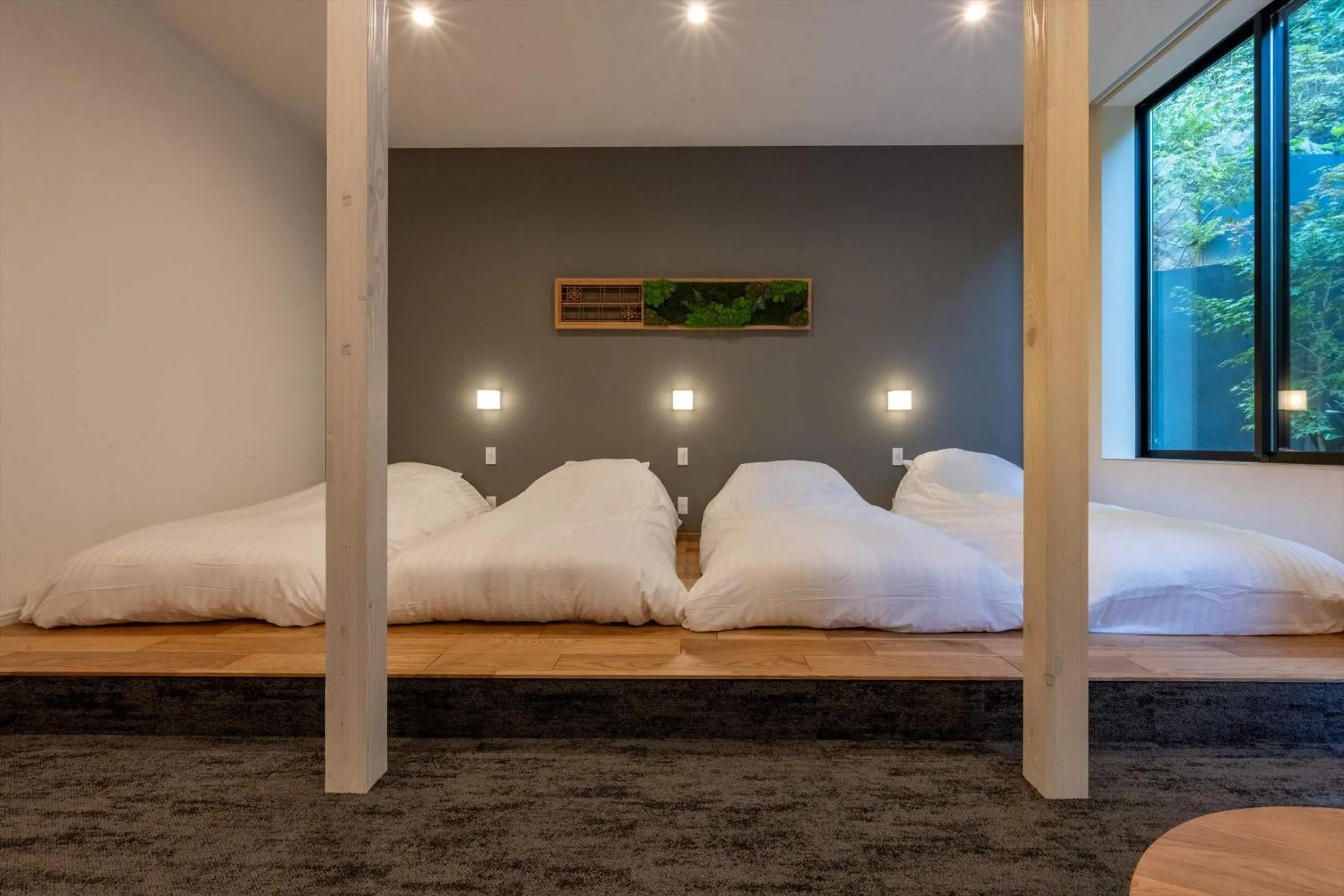 Bed in Bessho Onsen Midoriya