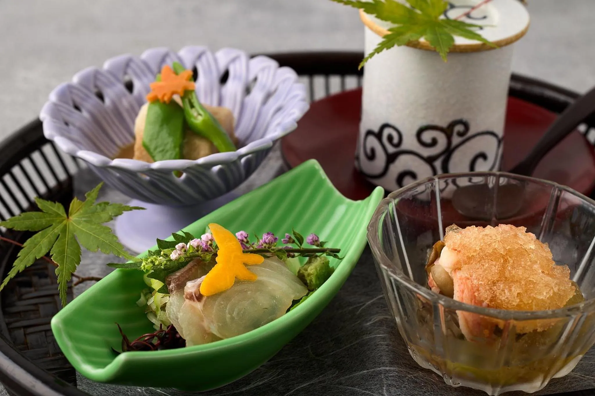 Food and drinks in Bessho Onsen Midoriya