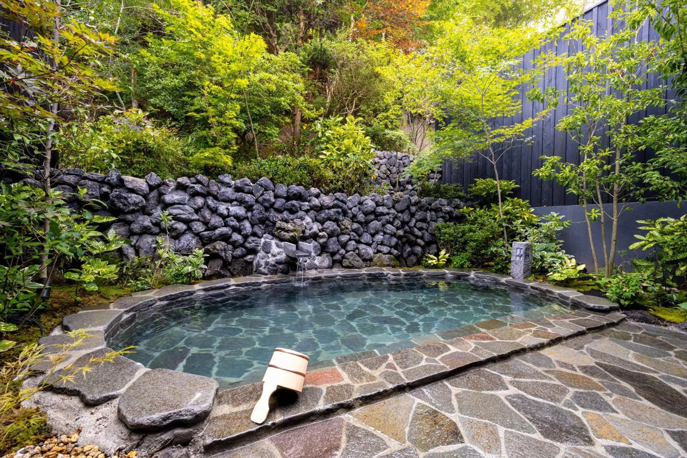 Hot Spring Bath in Bessho Onsen Midoriya