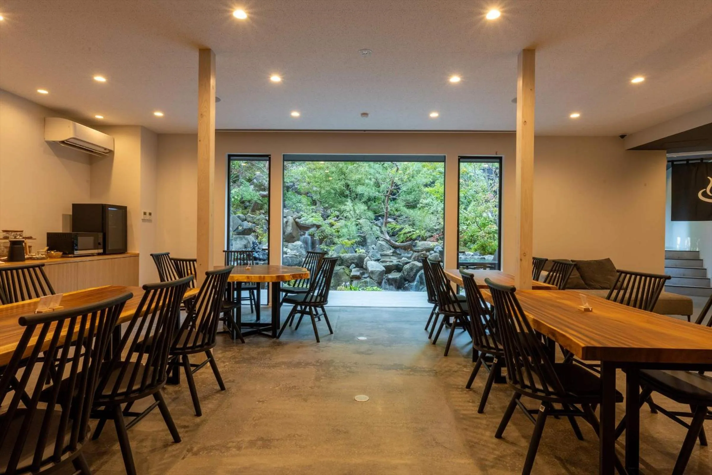 Dining area in Bessho Onsen Midoriya