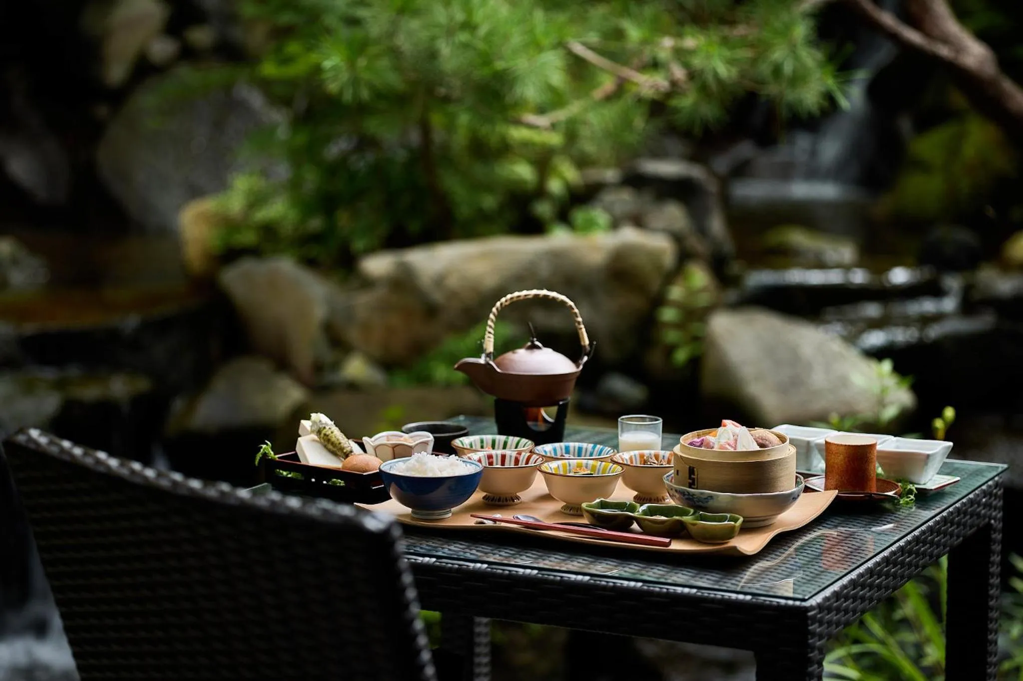 Breakfast in Bessho Onsen Midoriya